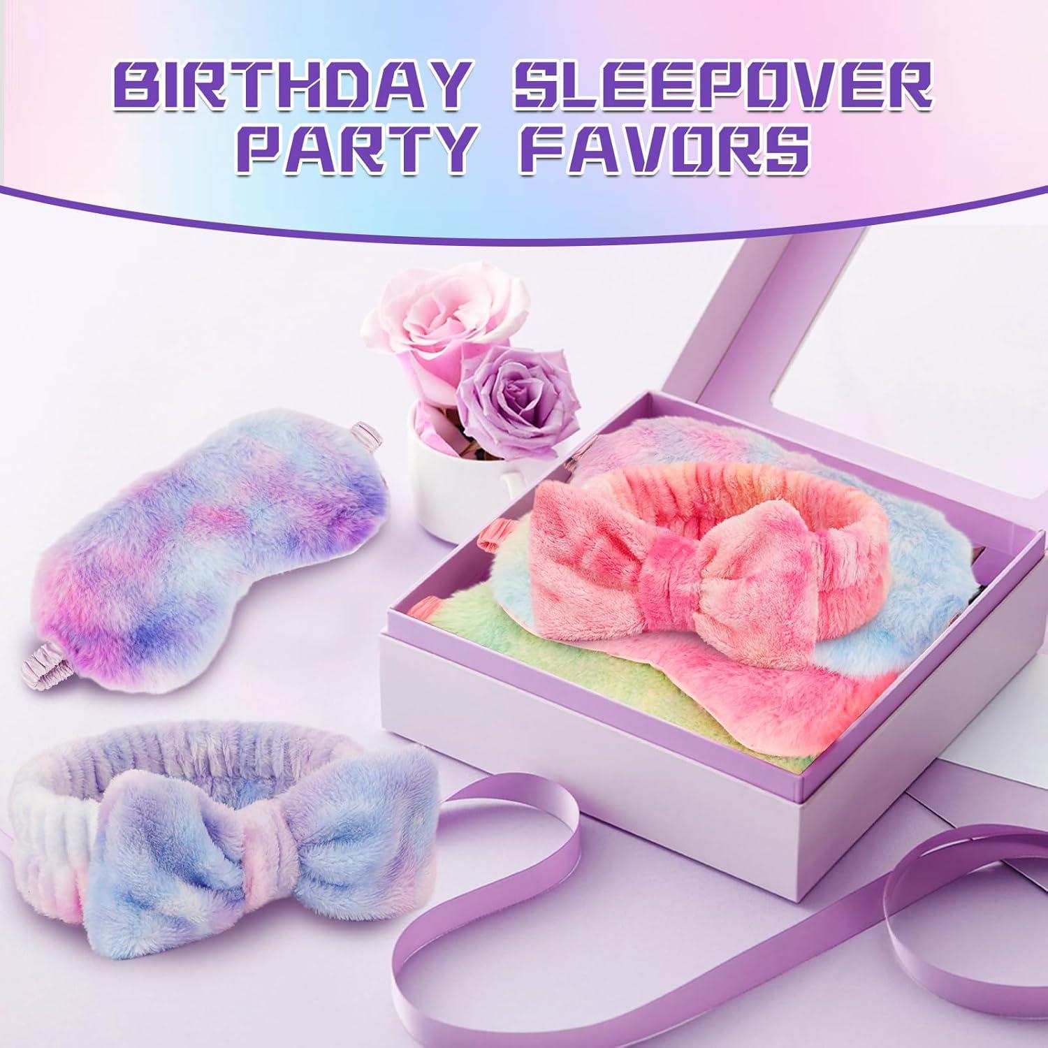 Conjunto de Diademas y Máscaras de Ojos WSYUB - 28 Piezas Coloridas