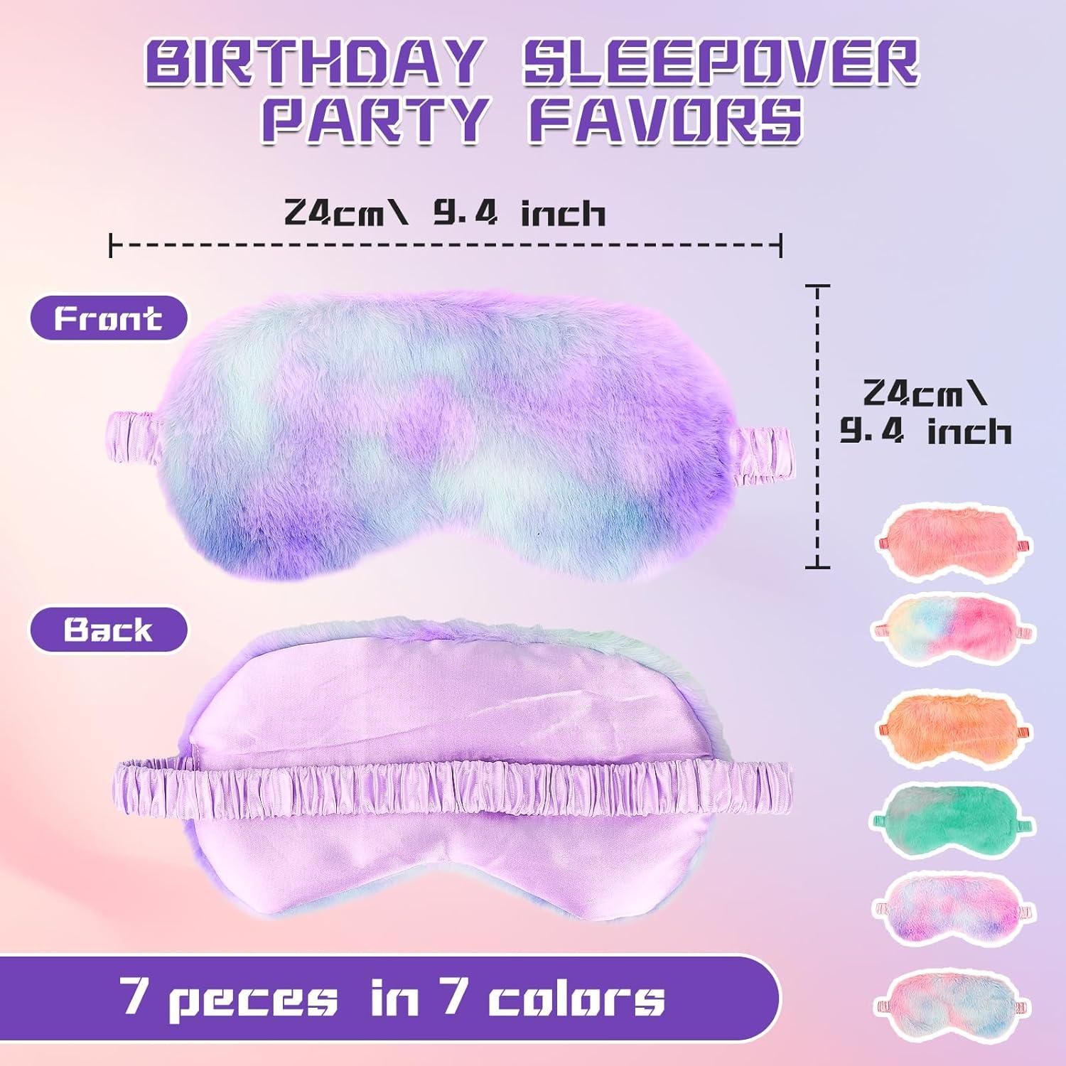 Conjunto de Diademas y Máscaras de Ojos WSYUB - 28 Piezas Coloridas