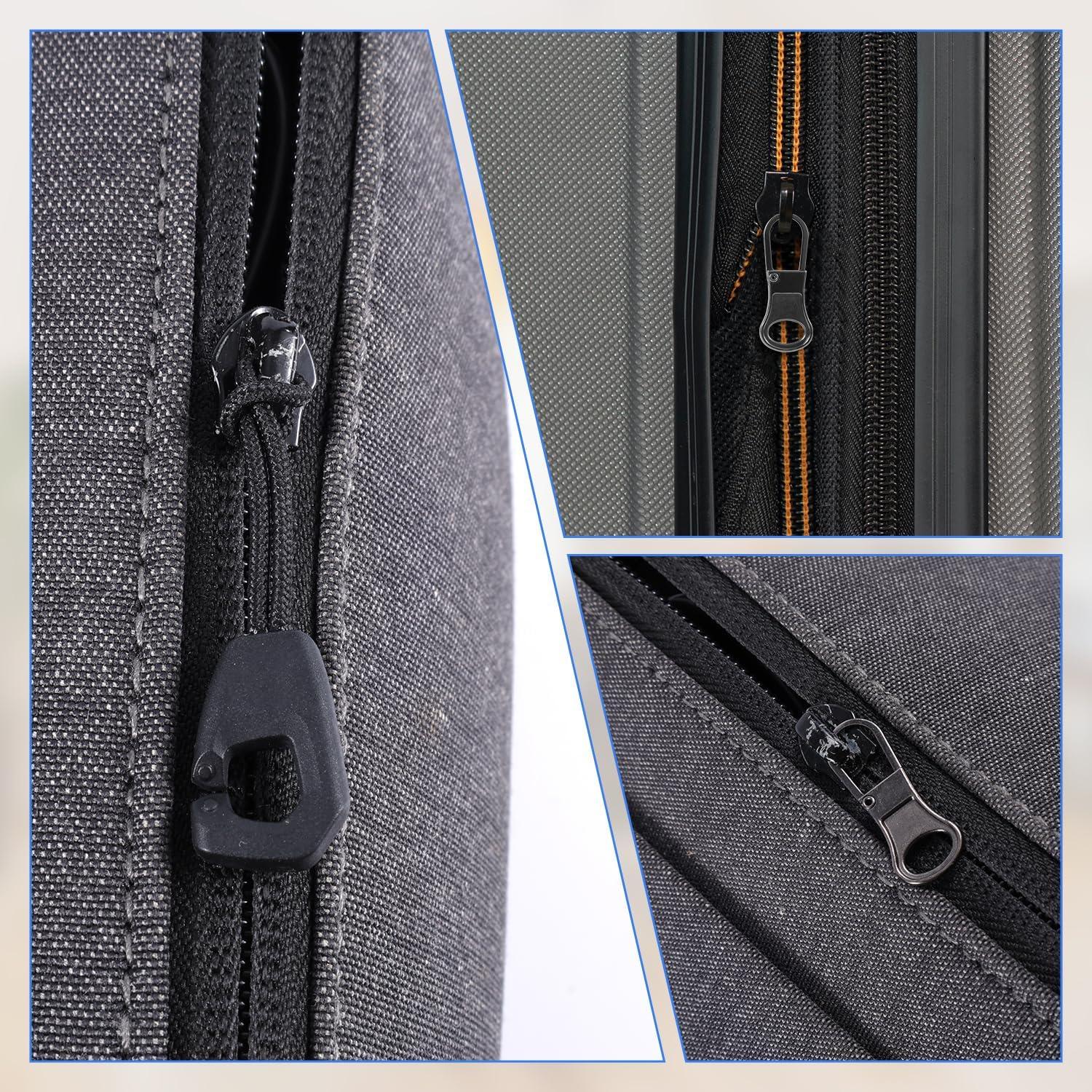 Kit de 8 tiradores de cremallera Gosknor, reparación y reemplazo