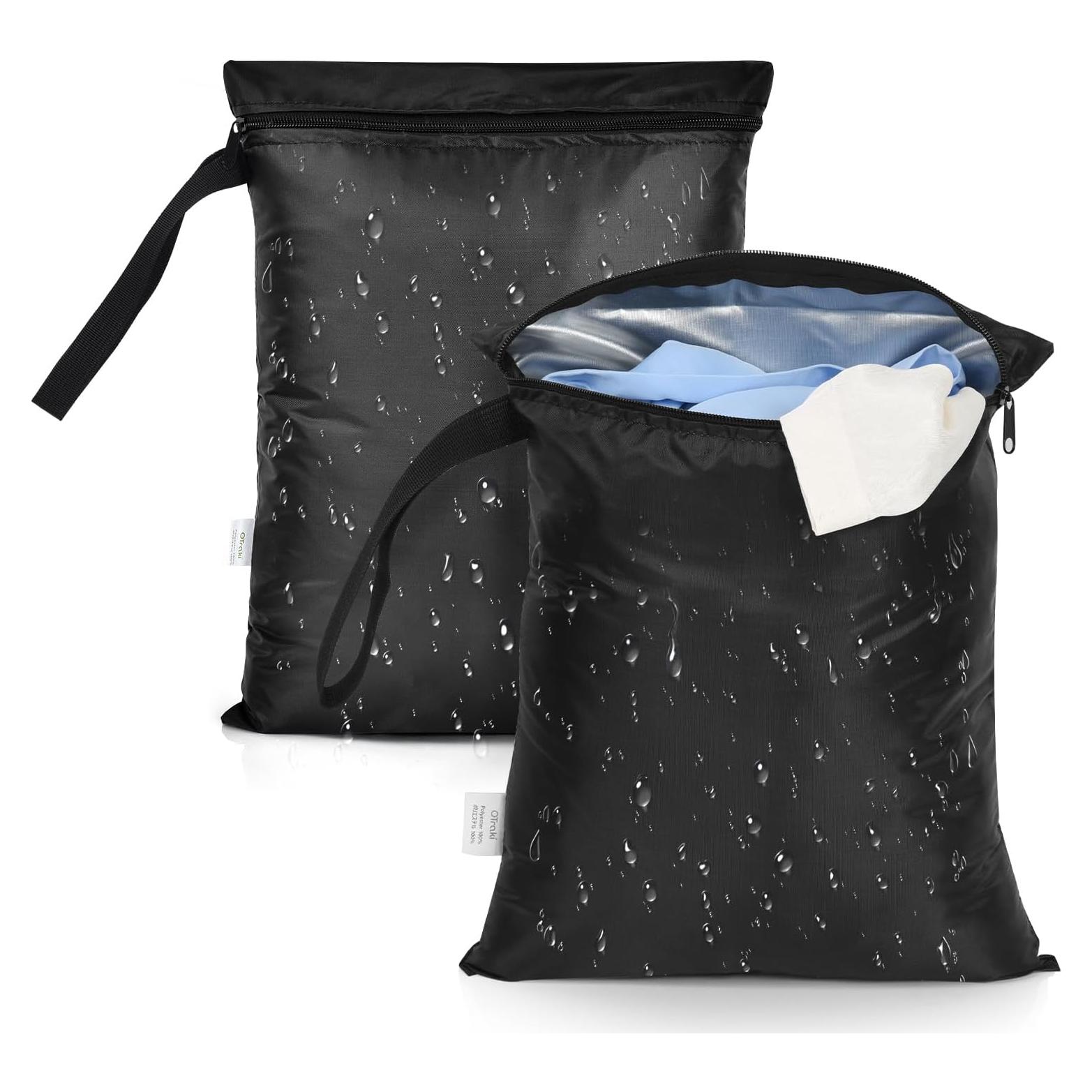 OTraki 2 Piezas Bolsa Húmeda y Seca 30x36 cm Impermeable