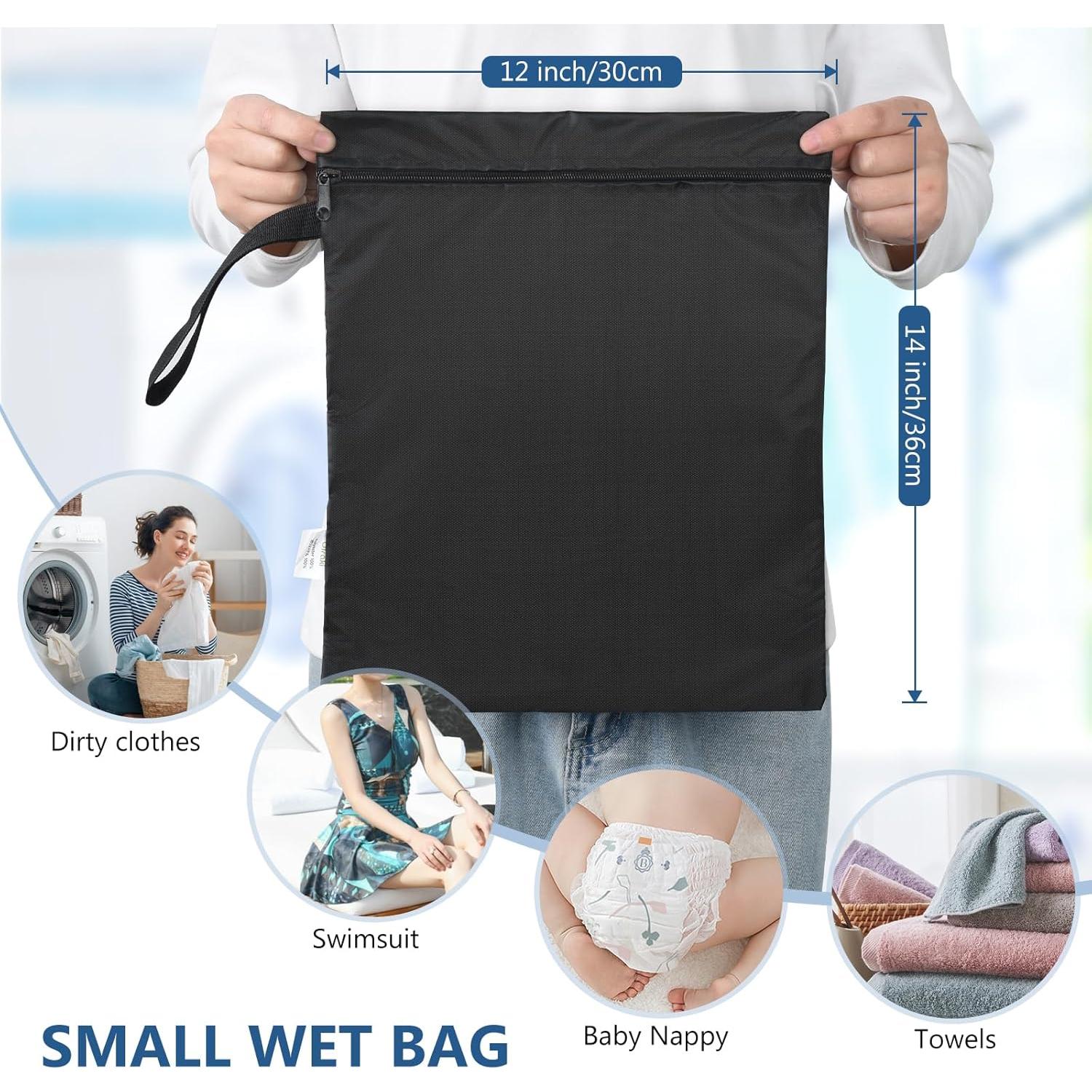 OTraki 2 Piezas Bolsa Húmeda y Seca 30x36 cm Impermeable