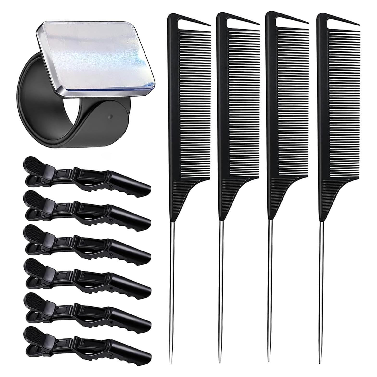 Pulsera Magnética Rabetly para Estilistas + 4 Peines + 6 Clips
