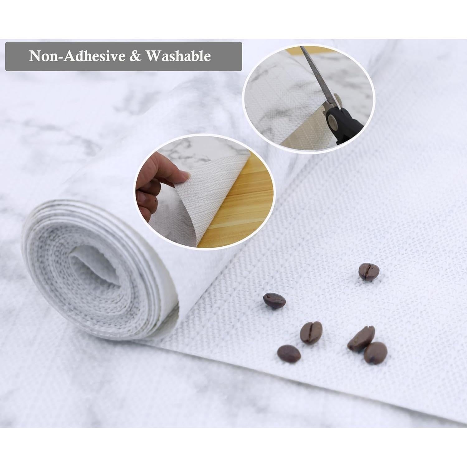 Forros de Estantes GMEPOCH 10" x 6m Antideslizantes Mármol