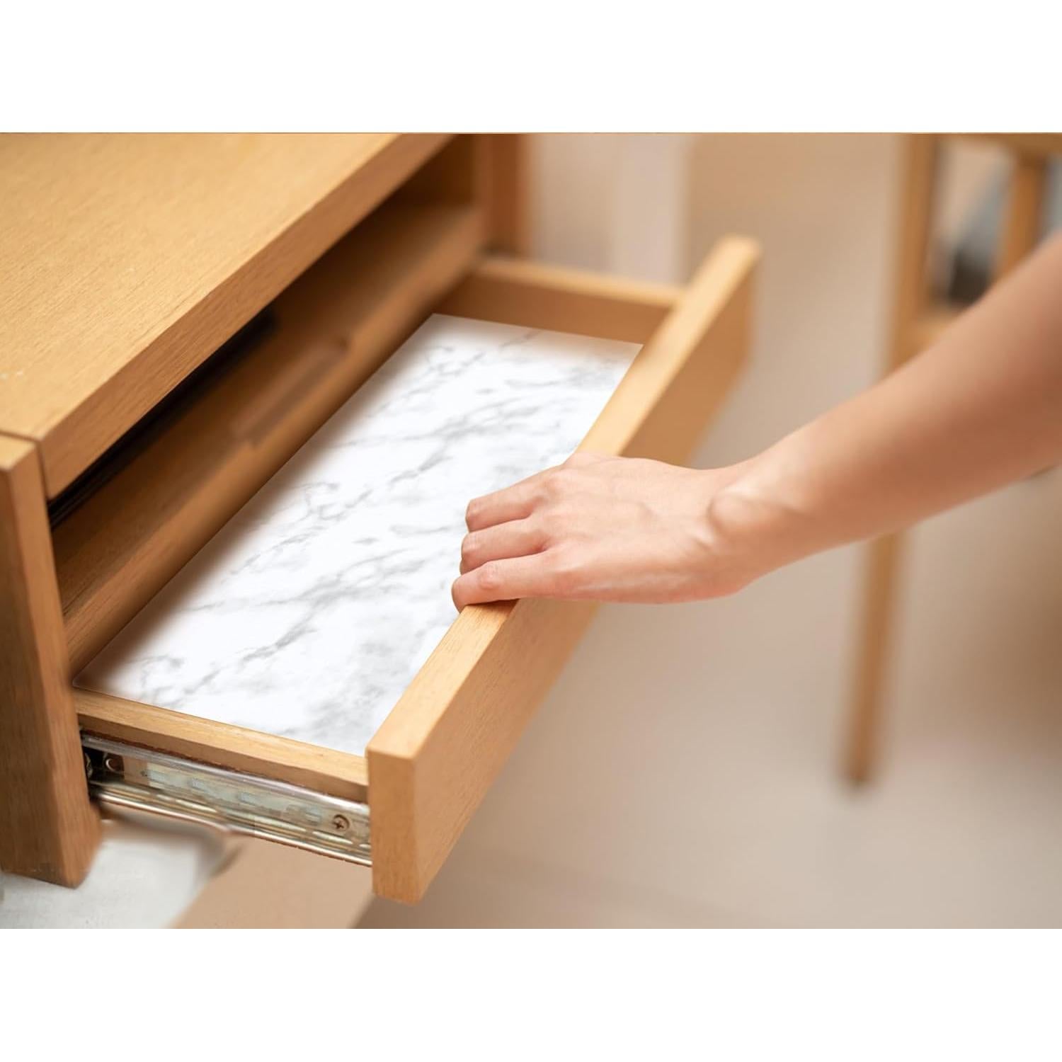 Forros de Estantes GMEPOCH 10" x 6m Antideslizantes Mármol