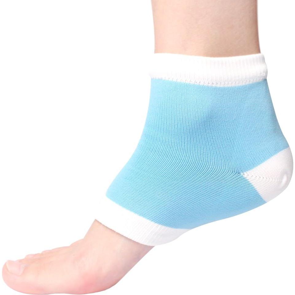 Calcetines de Gel Hidratantes FOOTINSOLE - Azul, 1 Par