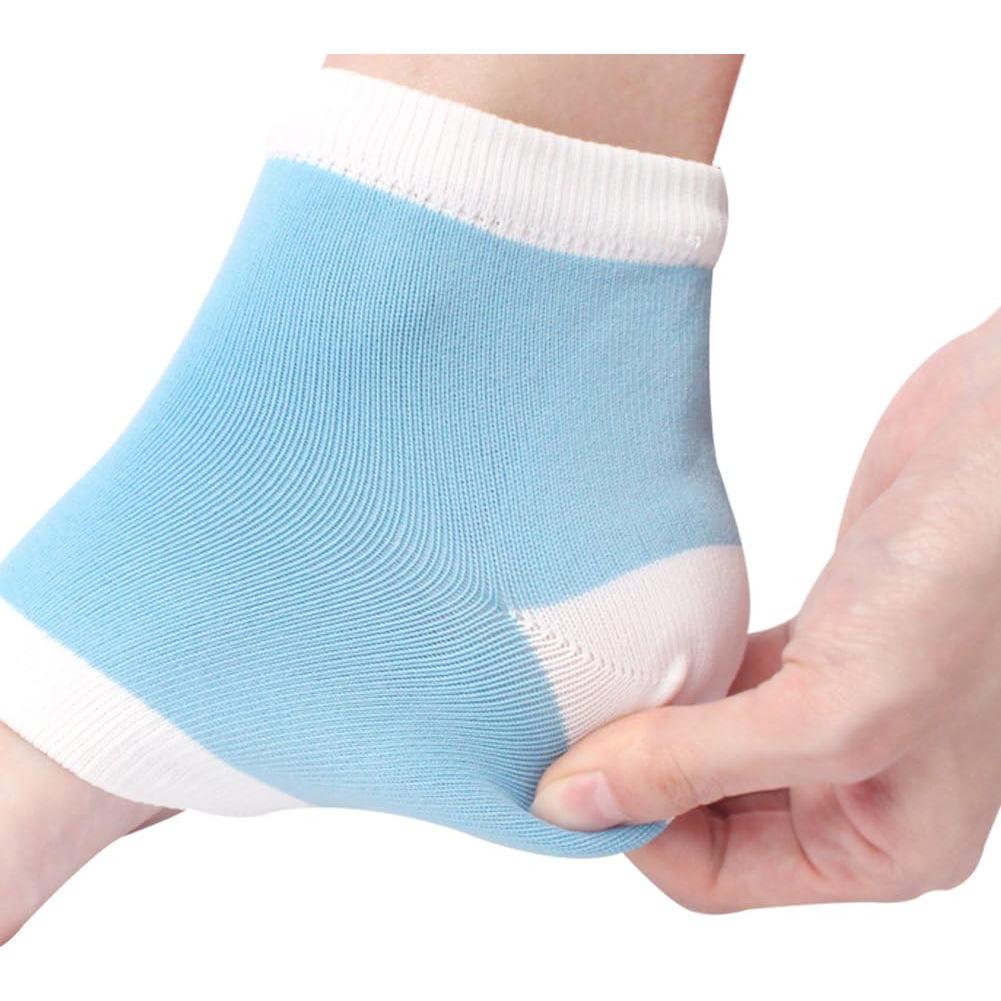 Calcetines de Gel Hidratantes FOOTINSOLE - Azul, 1 Par