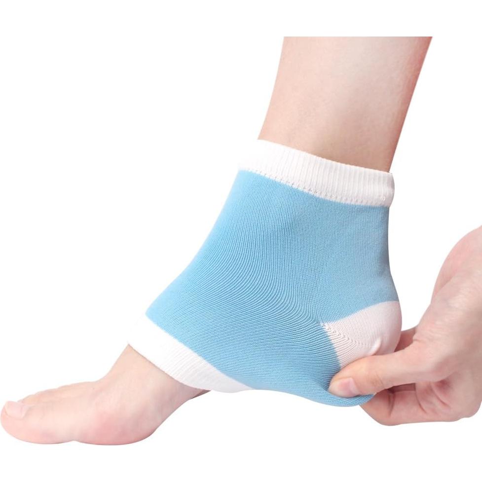 Calcetines de Gel Hidratantes FOOTINSOLE - Azul, 1 Par