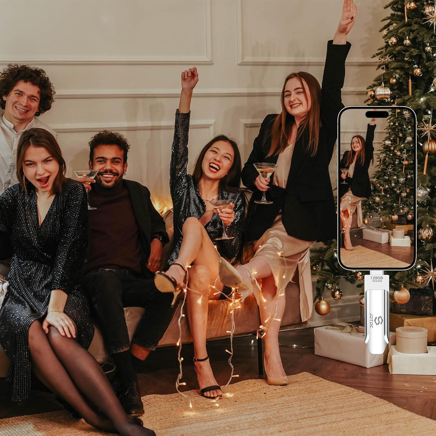 Photo Stick 128GB JSL JDTDC USB-C para iPhone 15/16