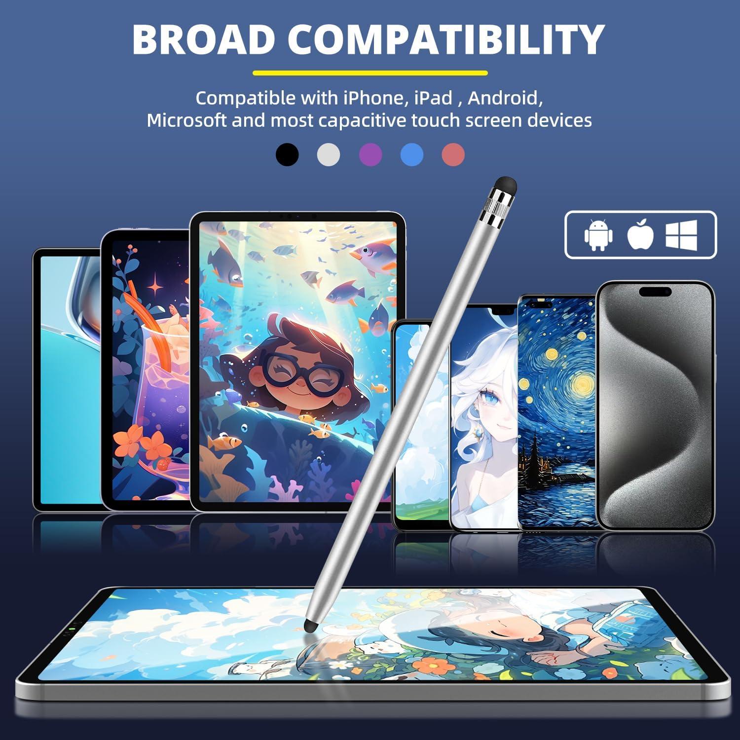 Bolígrafo Stylus Universal GUUGEI - Paquete de 5, Punta Fina