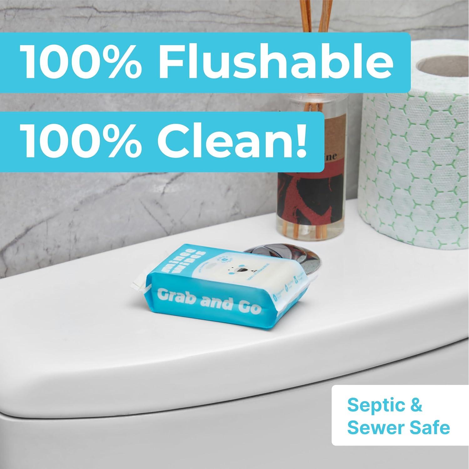 Toallitas desechables Minee hipoalergénicas 48 unidades viaje