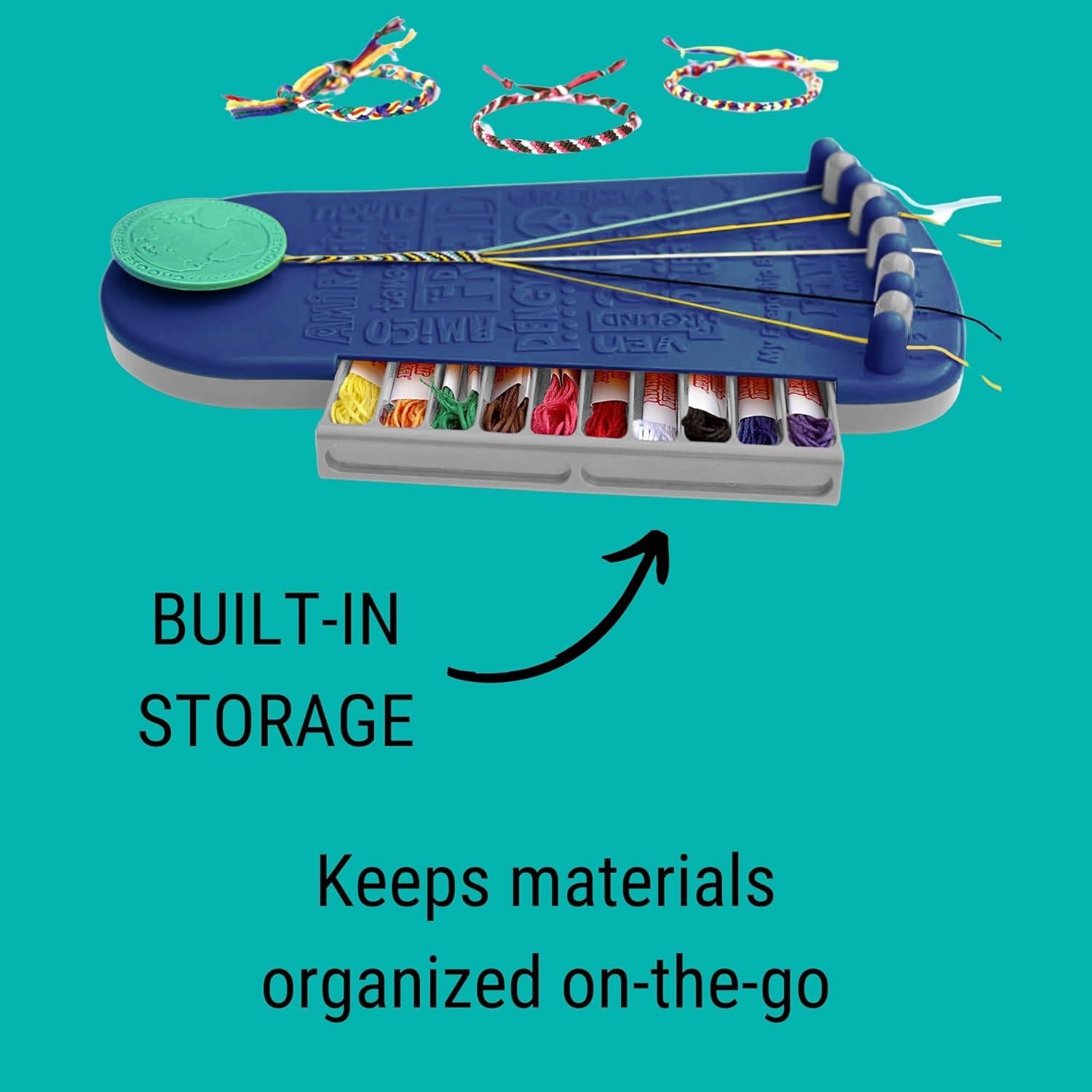 Kit de Fabricación de Pulseras de Amistad Elige Amistad - 20 Hilos