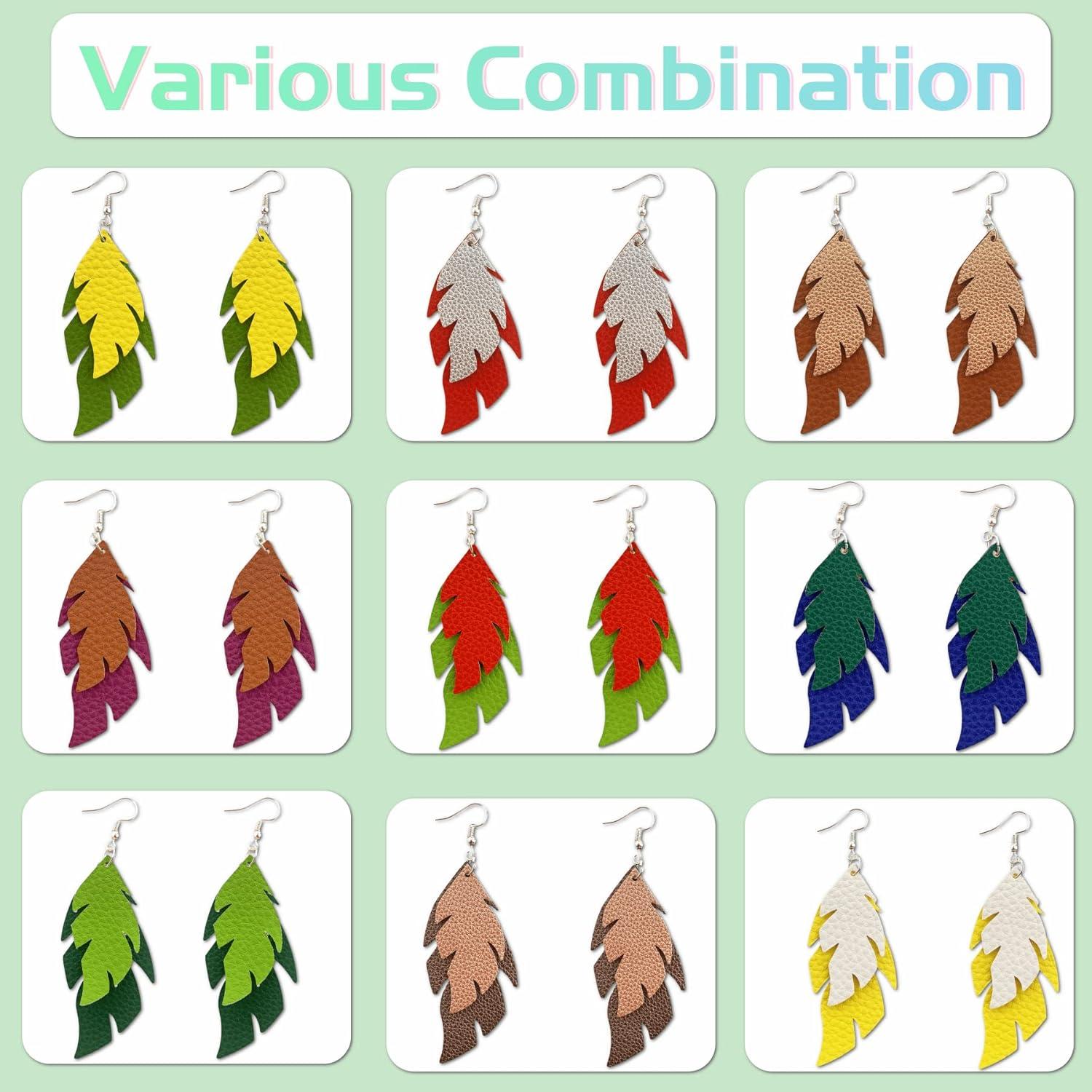 Kit de Fabricación de Pendientes AOUXSEEM 181 Piezas