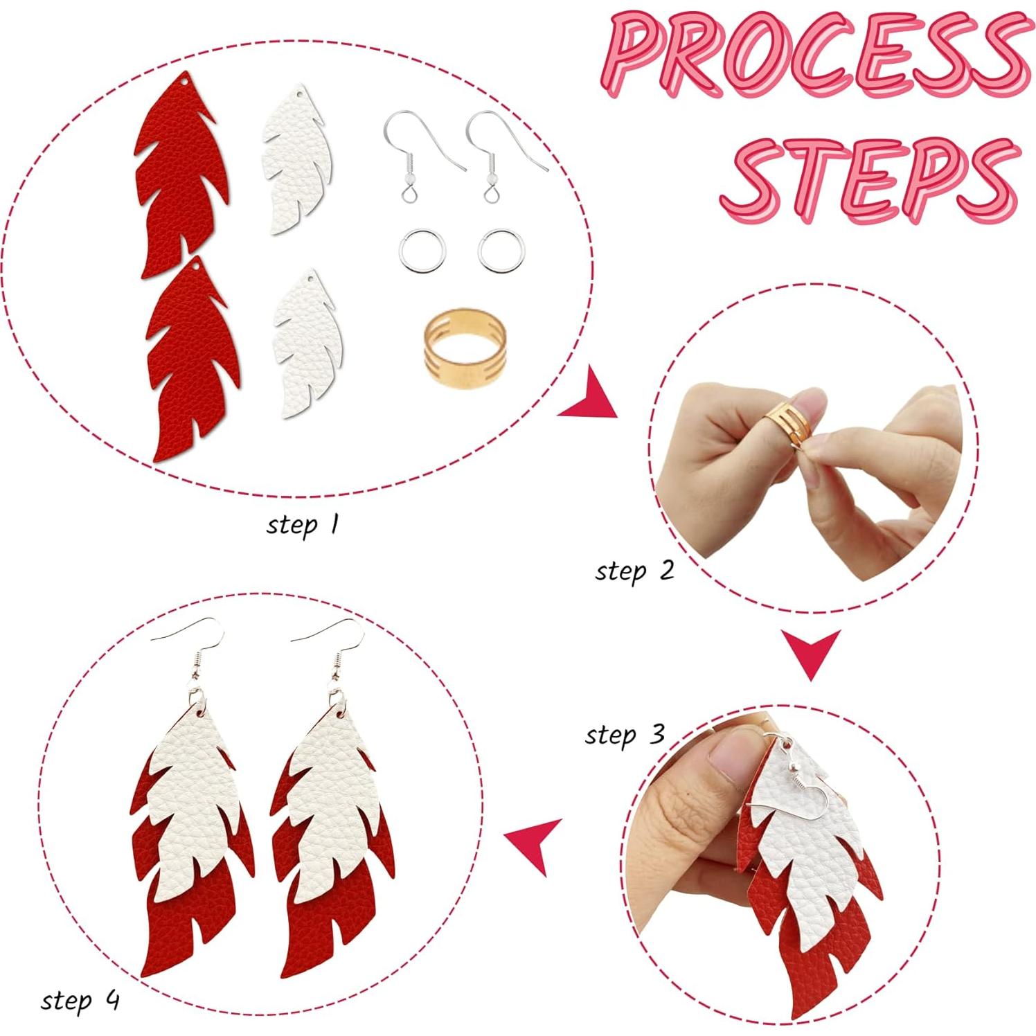 Kit de Fabricación de Pendientes AOUXSEEM 181 Piezas