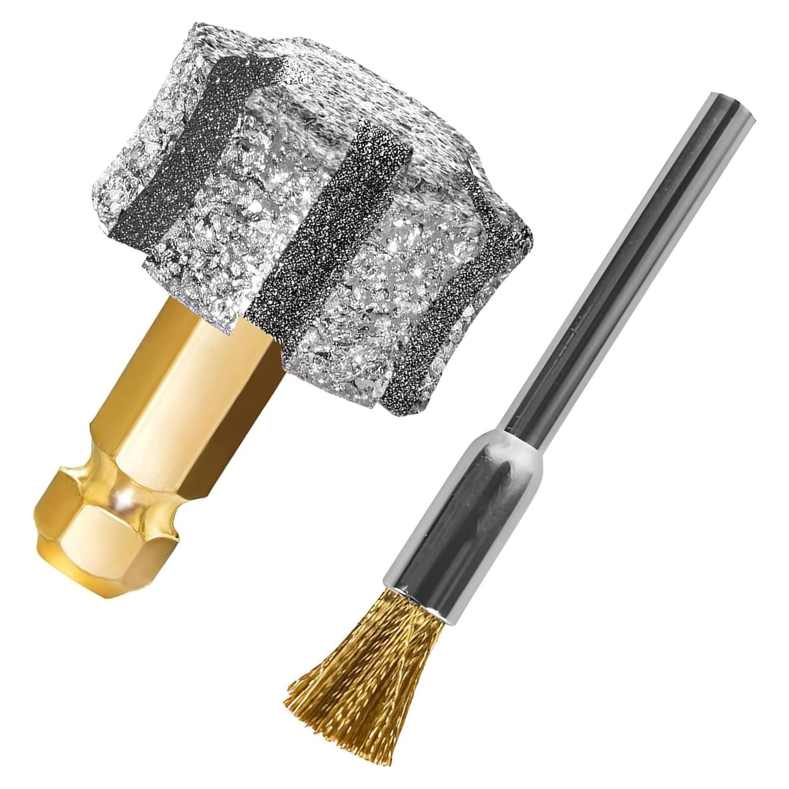 Cabezal de Lima para Uñas de Perro LENONG 60# con Cepillo