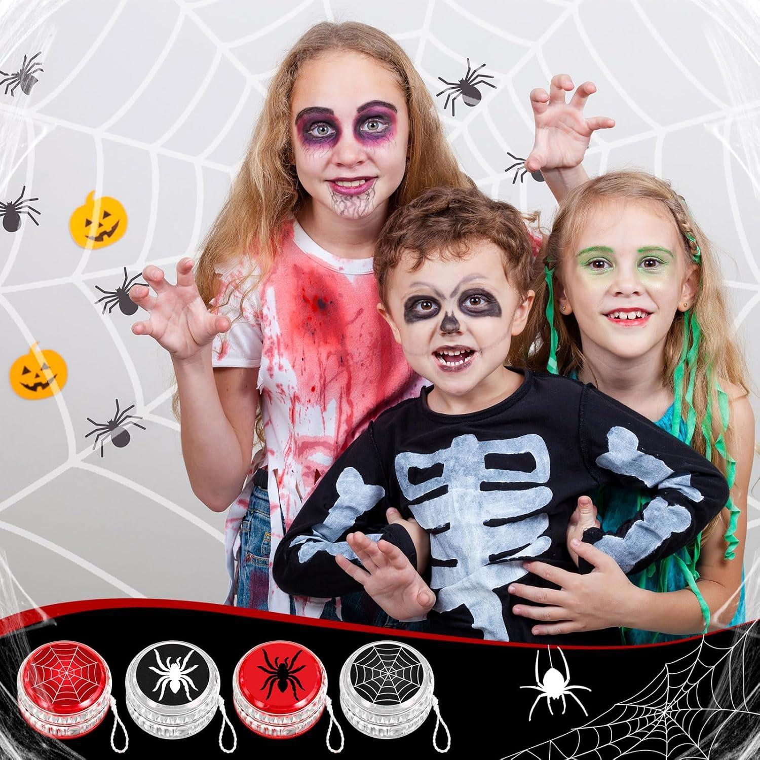 Conjunto de 24 Yoyos LED Araña Liliful para Fiesta