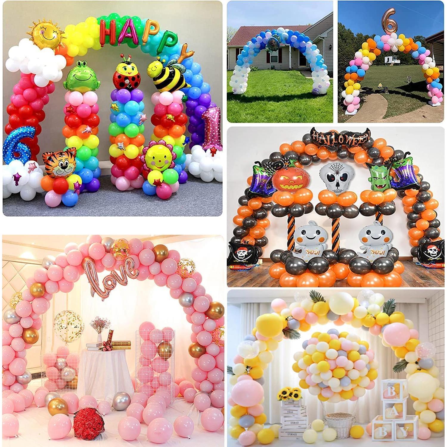 Kit de Arco de Globos iRabey con Bomba Eléctrica 3.05m x 2.74m