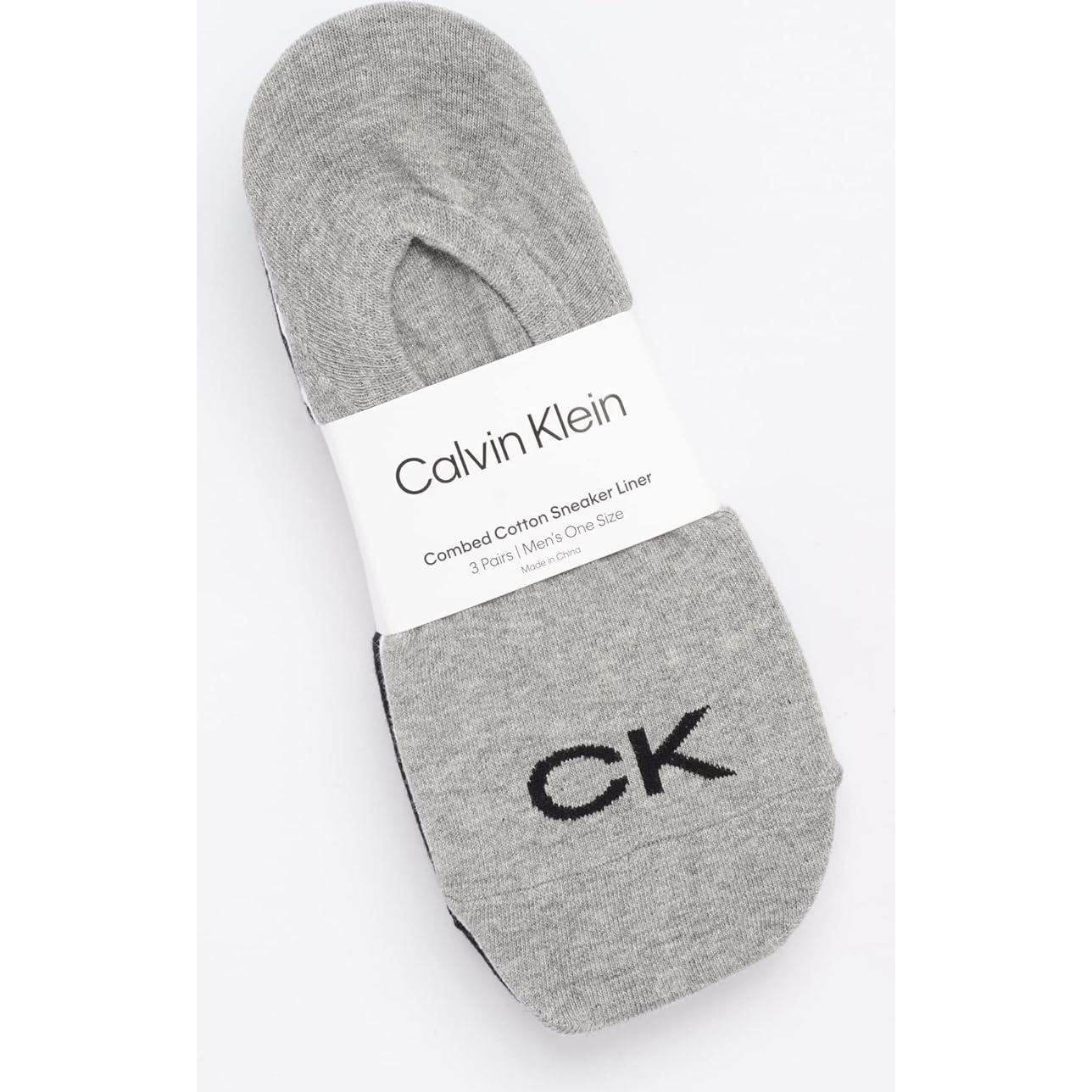 Calcetines de Liner No Show Calvin Klein - Paquete de 3 Pares