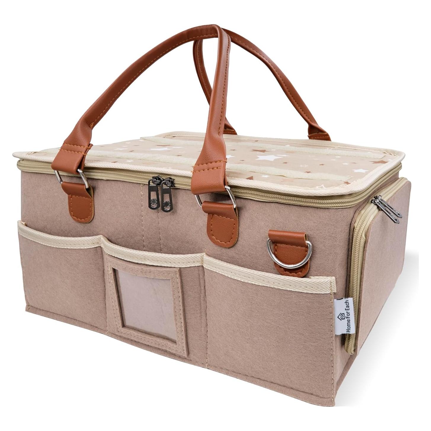 Organizador de Pañales Home For Each Marrón Impermeable