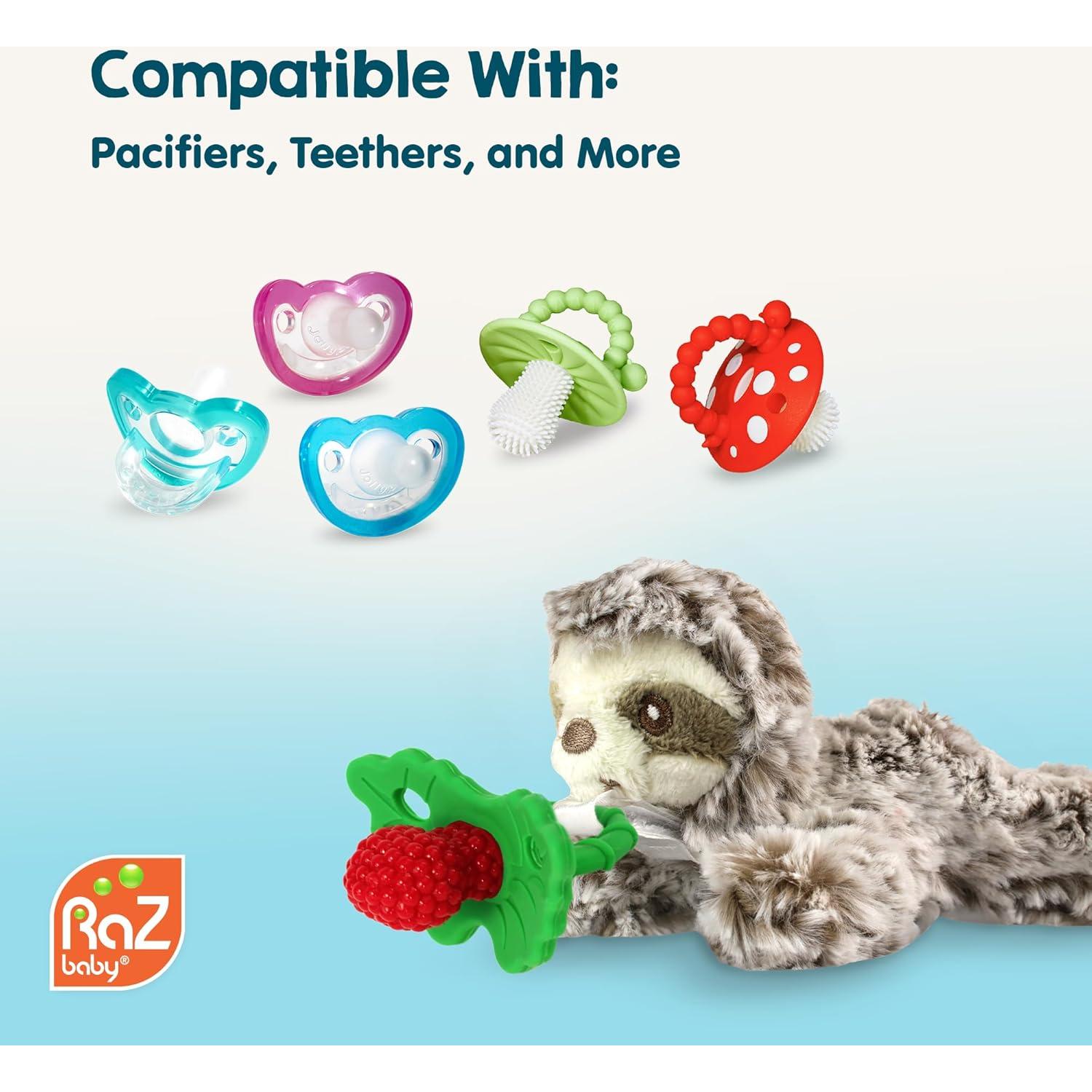 RaZbaby Oso RaZbuddy Portador de Chupete Peluche 0 Meses+