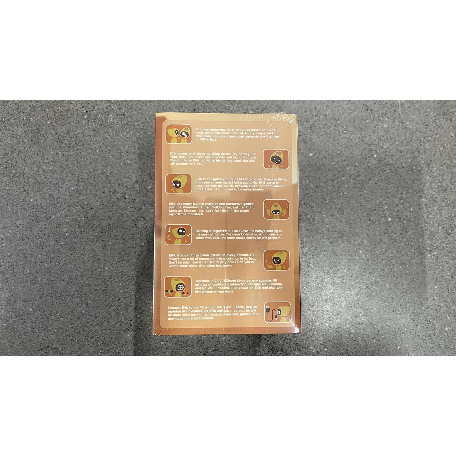 Eilik DQ - Robot Interactivo Táctil para Niños 3+