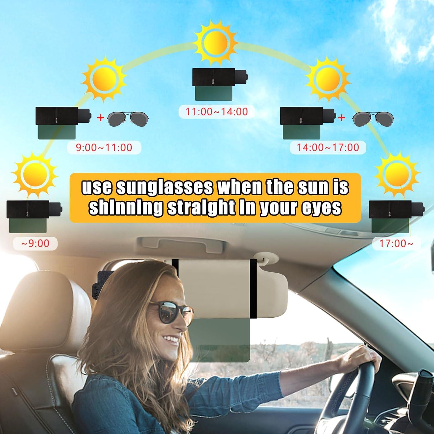 Visera Solar Polarizada Veharvim VH-SV04D Antirreflejo UV400