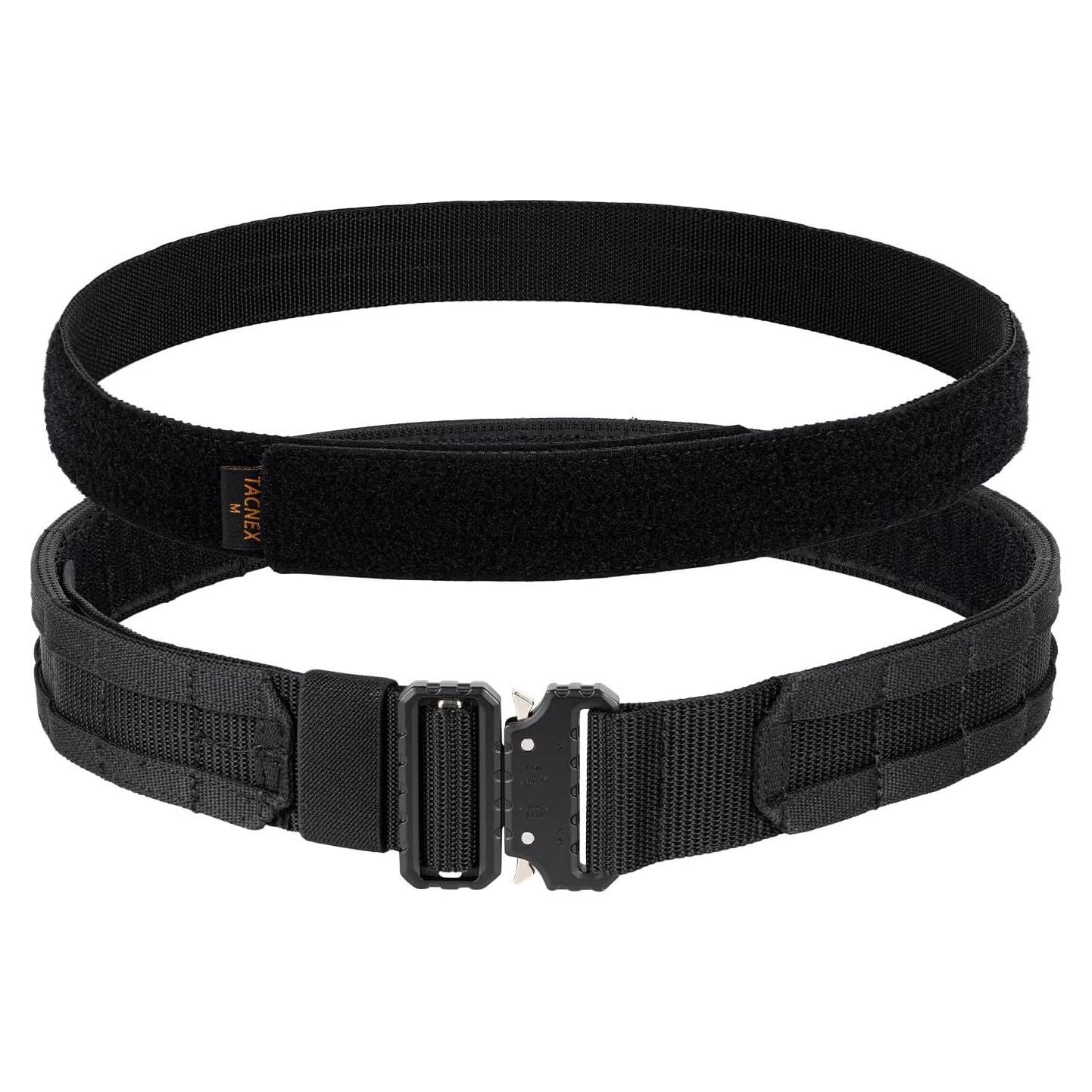 Cinturón Táctico Molle TACNEX Doble Capa 4.4 cm y 3.8 cm