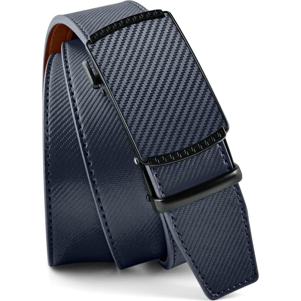 Cinturón DOOPAI de cuero genuino ajustable 3,49 cm