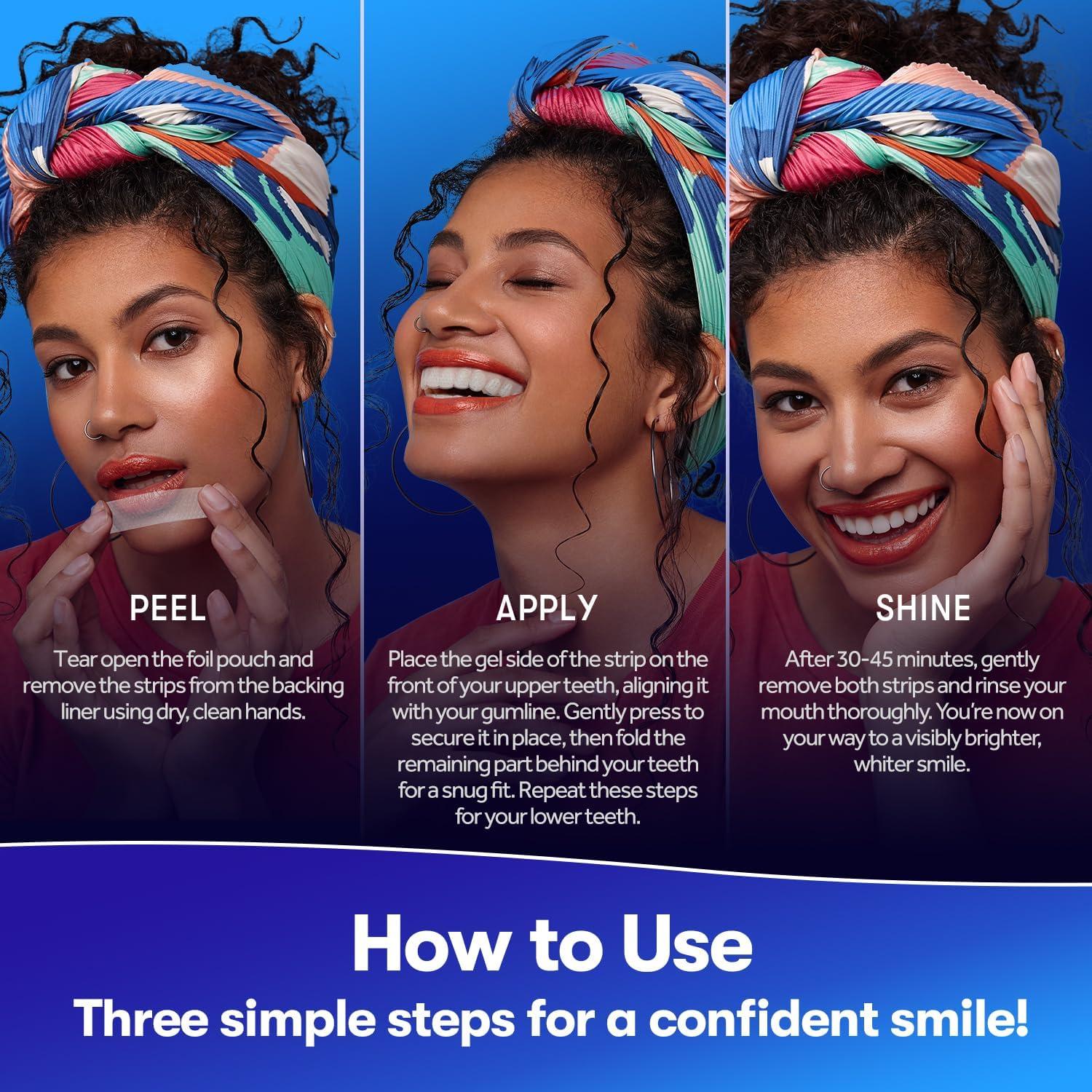 Tiras Blanqueadoras MySmile - Blanqueamiento Dental Sin Sensibilidad - Kit de 7 Tratamientos