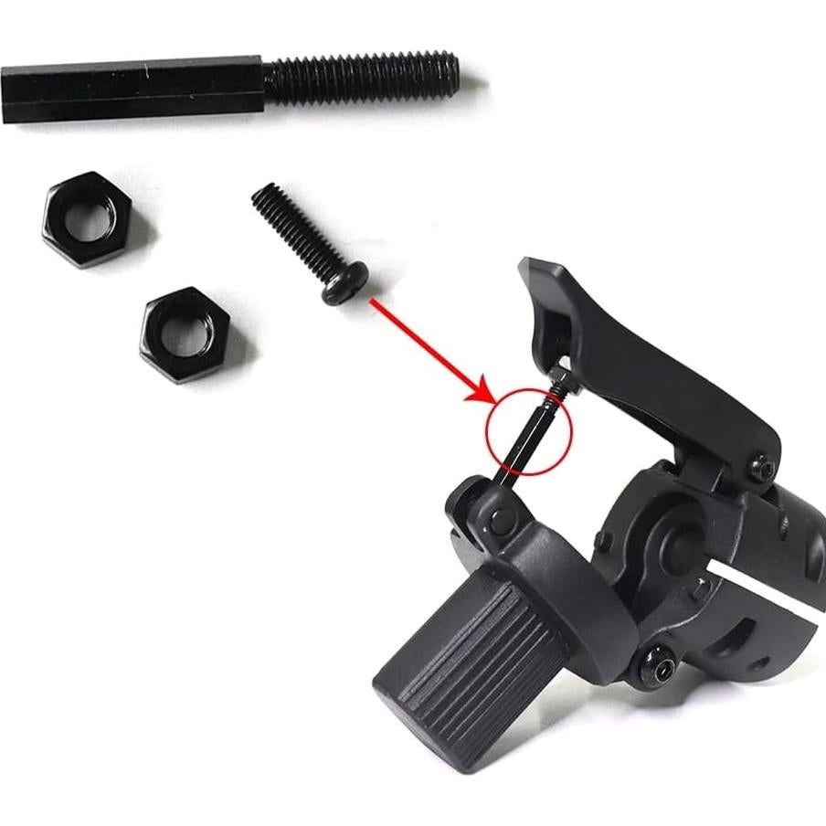 Tornillo de bloqueo de eje Lveofielygi para scooter Ninebot Max G30