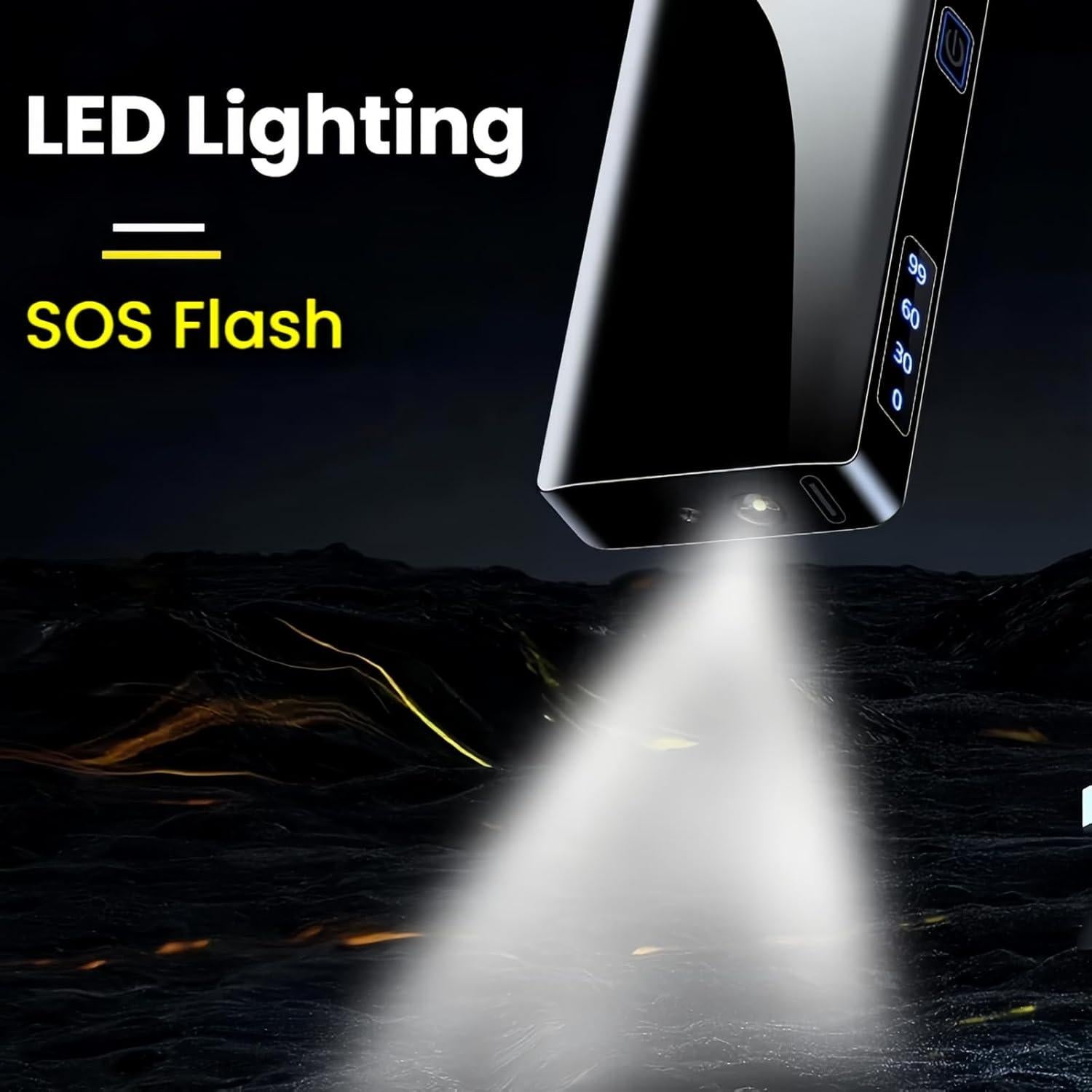 Encendedor Eléctrico Recargable NINSI Doble Arco y Cerillo 2 en 1