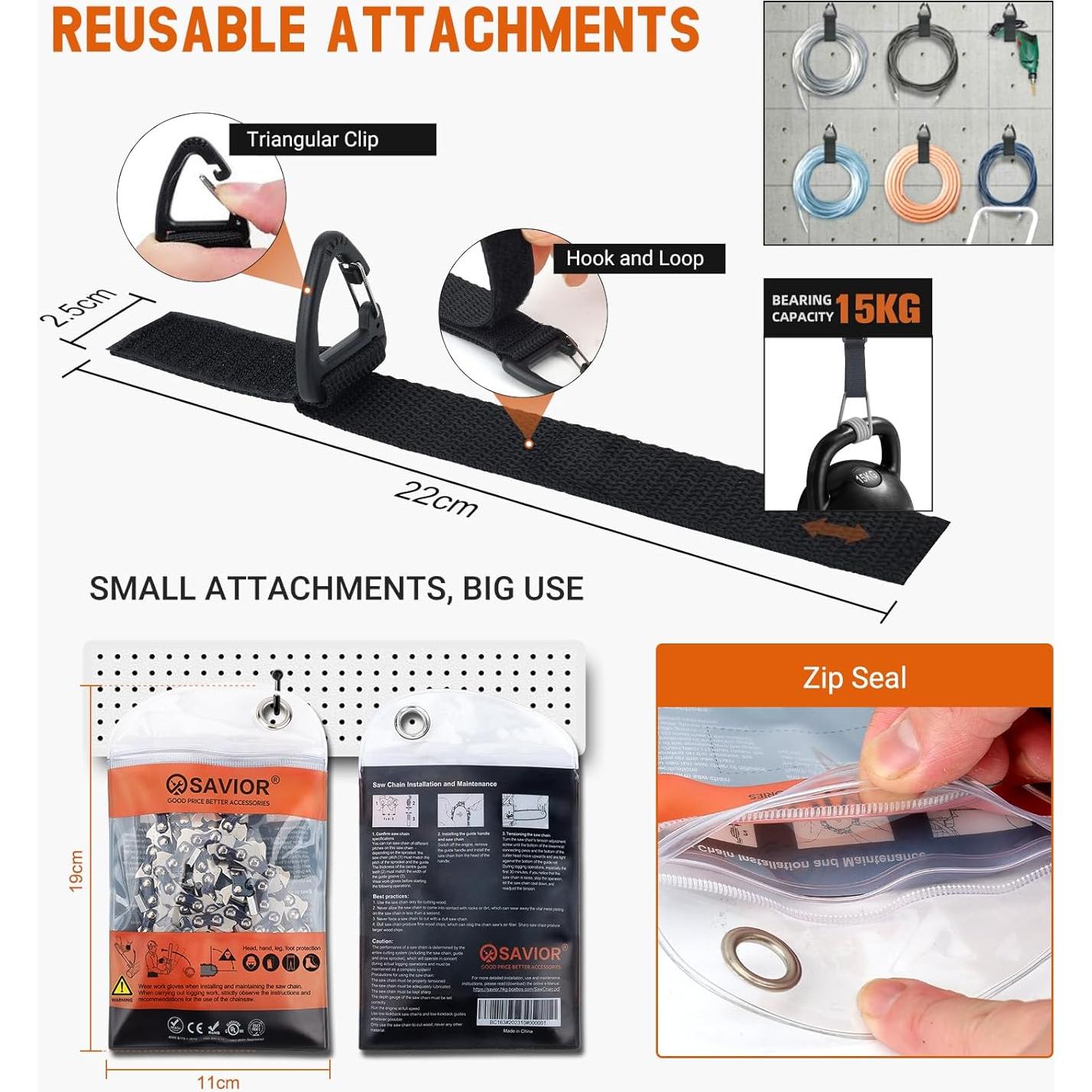 Cadena de Sierra Mini 4" Savior 28DL 1/4"LP .043" para Stihl