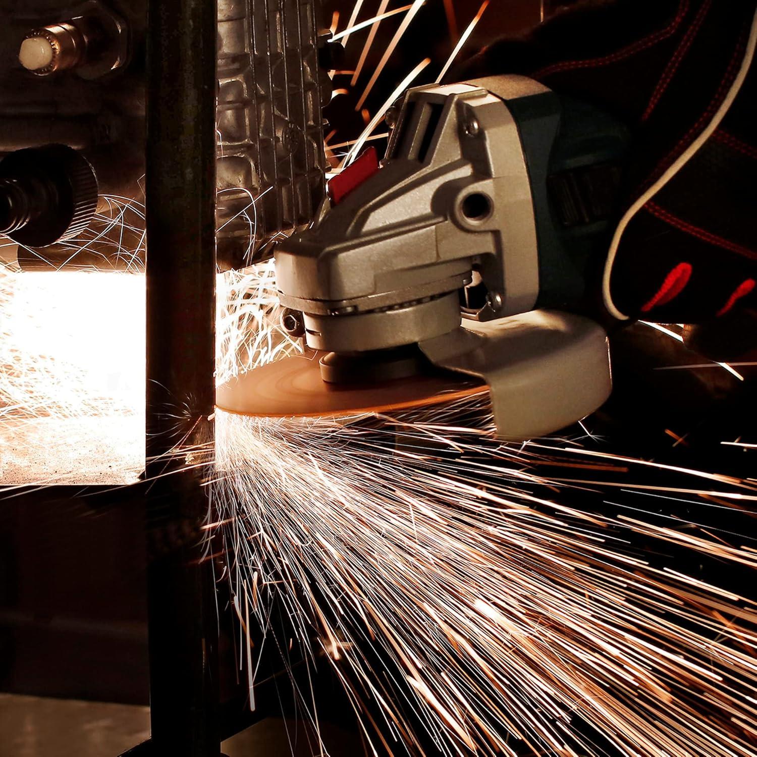 WORKPRO Juego de 10 Discos de Corte 115mm para Metal y Acero Inoxidable