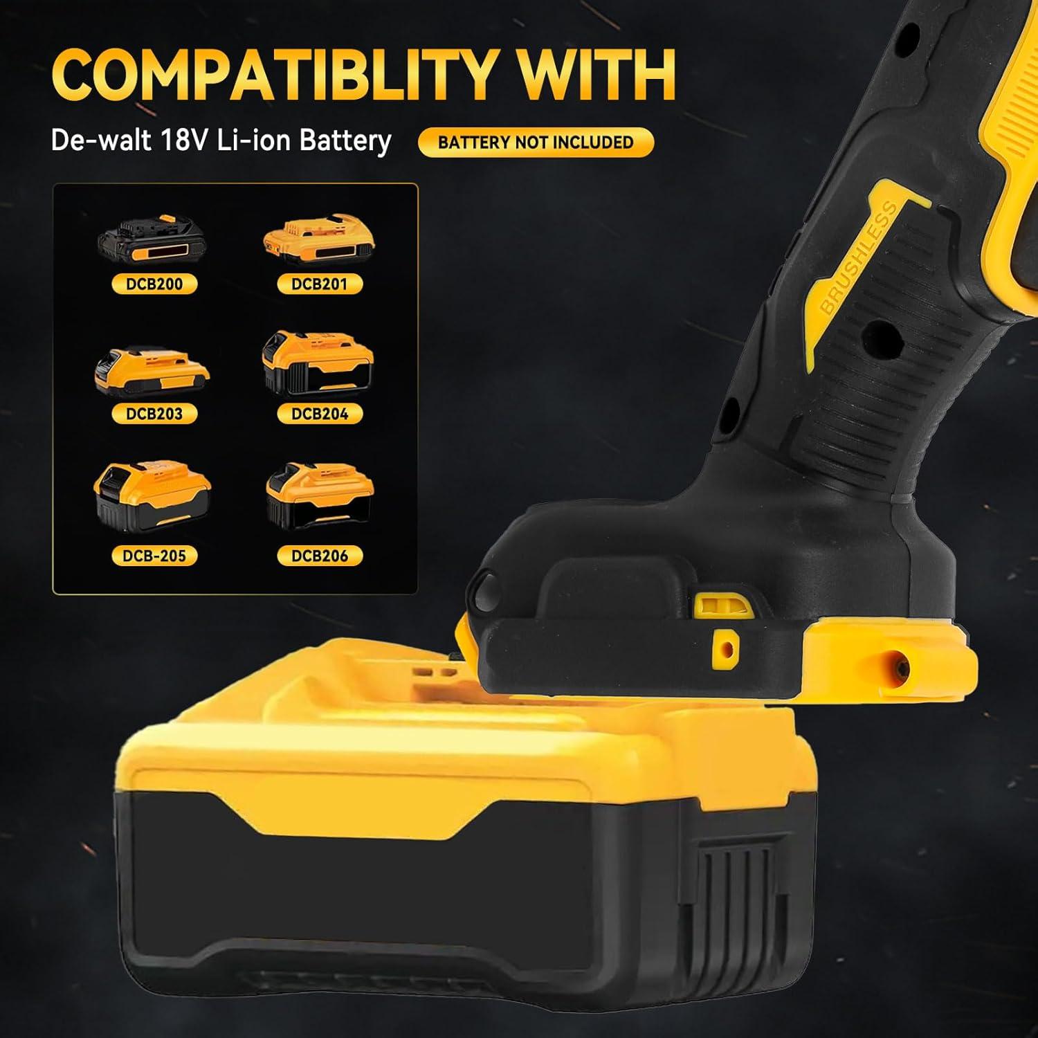 Amoladora Angular Inalámbrica DEWALT 20V 125mm 10000RPM