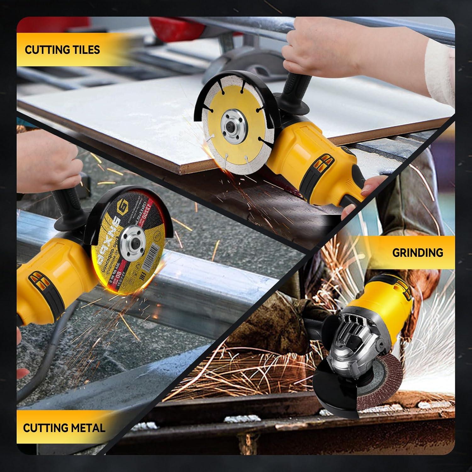 Amoladora Angular Inalámbrica DEWALT 20V 125mm 10000RPM