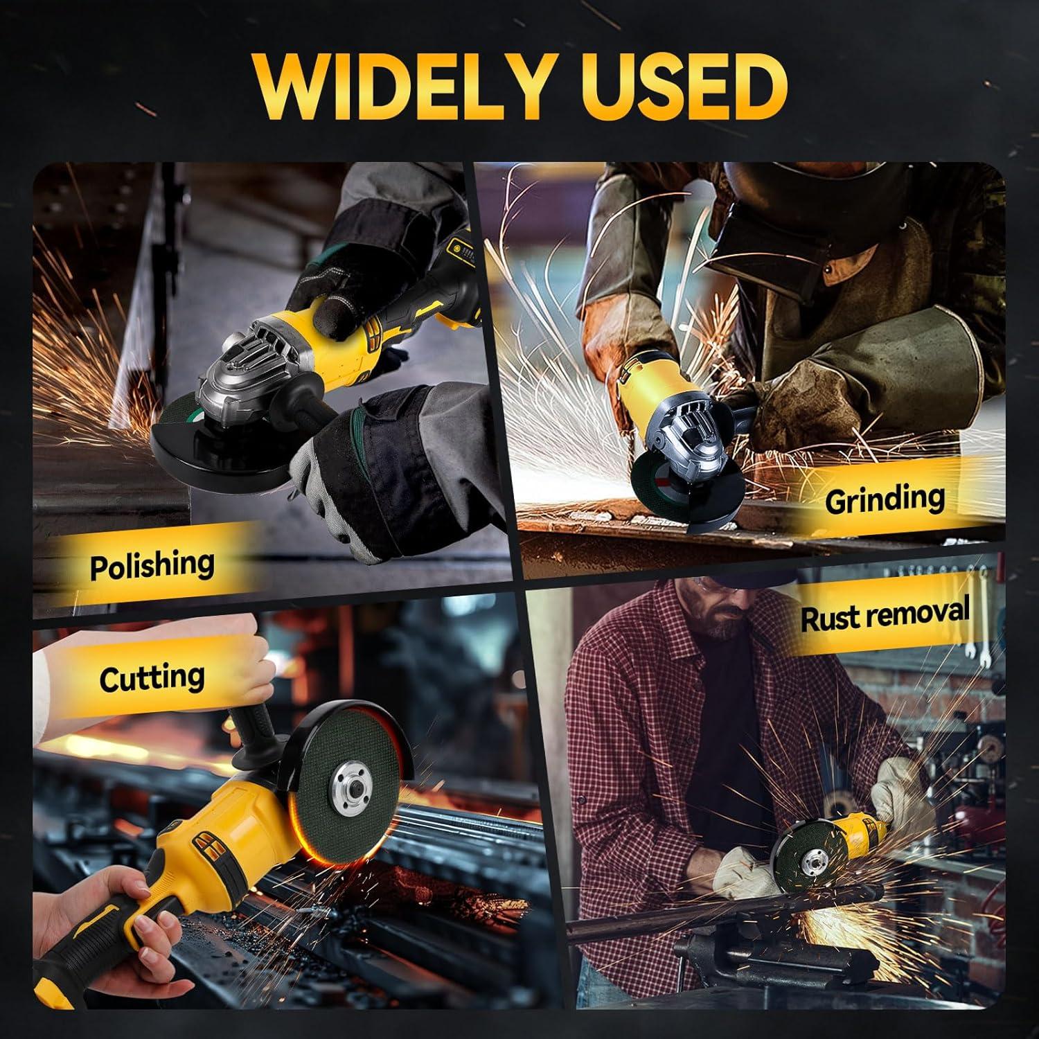 Amoladora Angular Inalámbrica DEWALT 20V 125mm 10000RPM