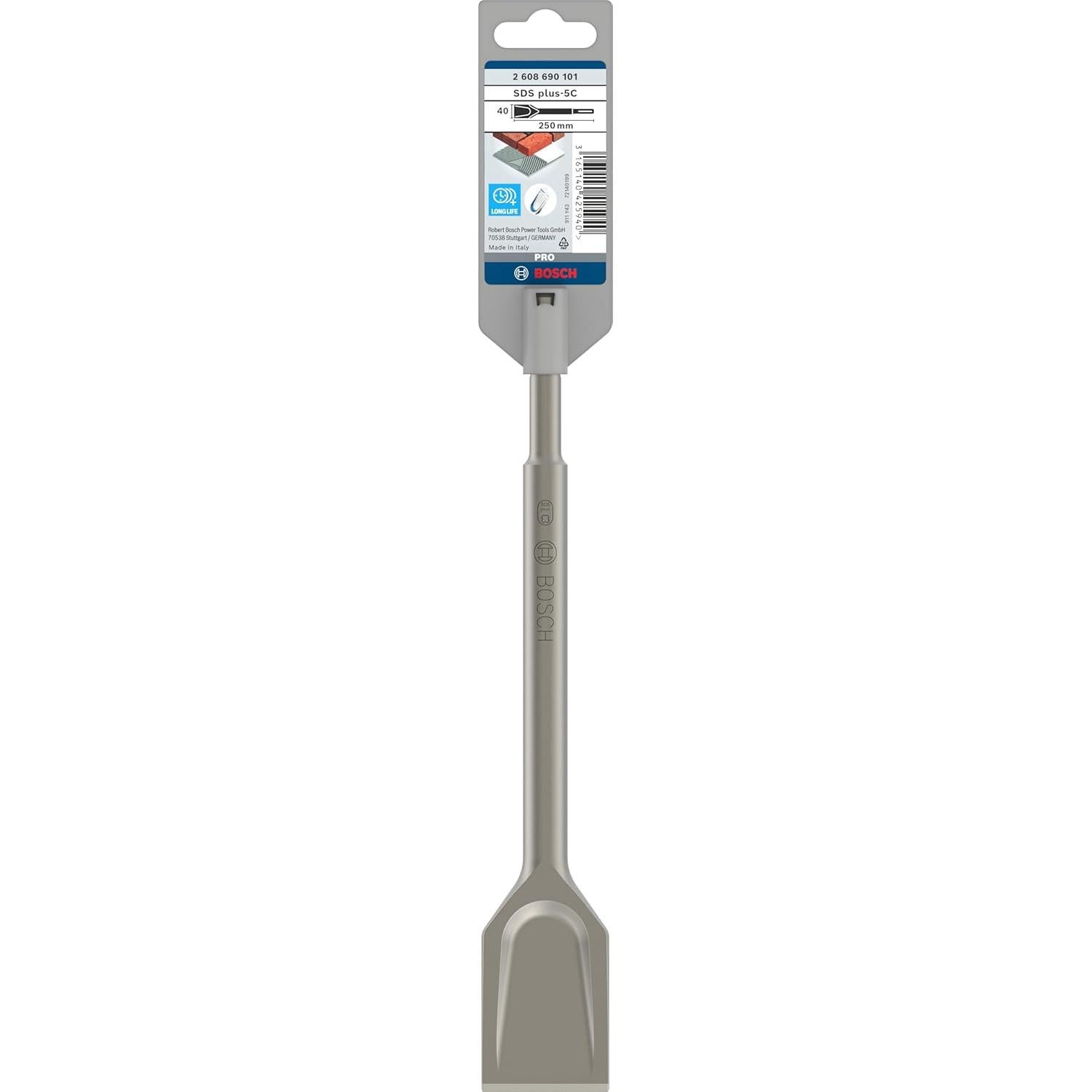 Cincel de Pala SDS Plus Bosch 2608690101 250mm 40mm Corte