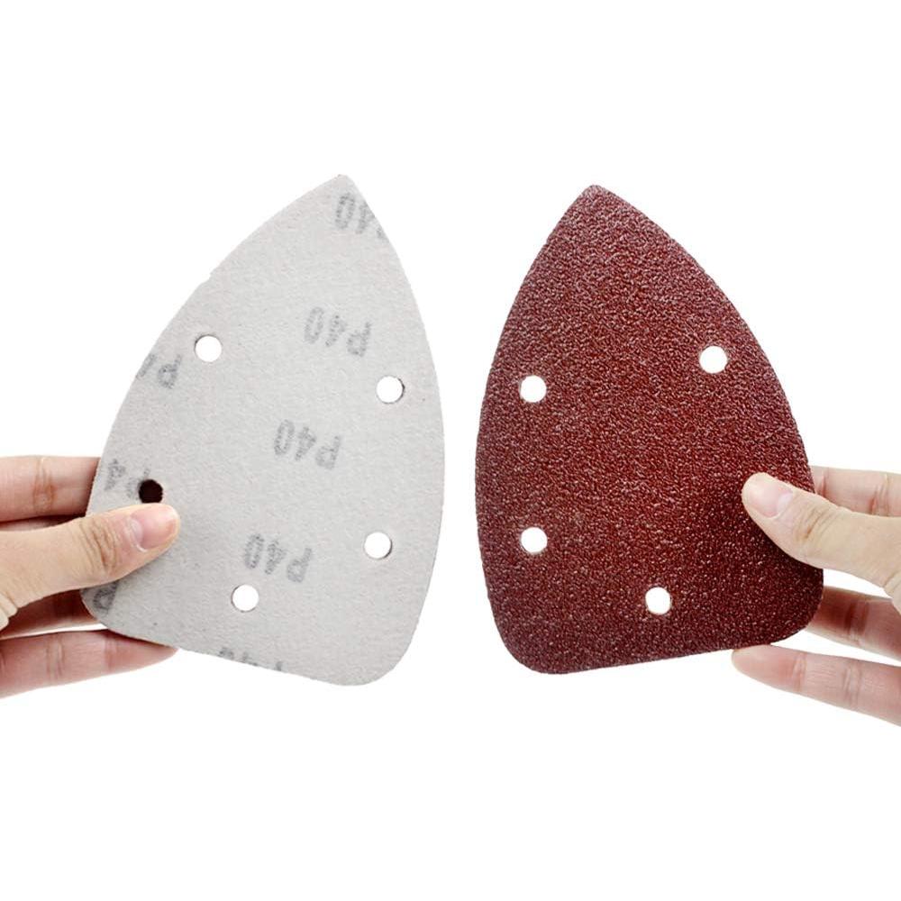Papel de Lija Coceca 50pcs 40-240 Granos para Lijadora Detalle