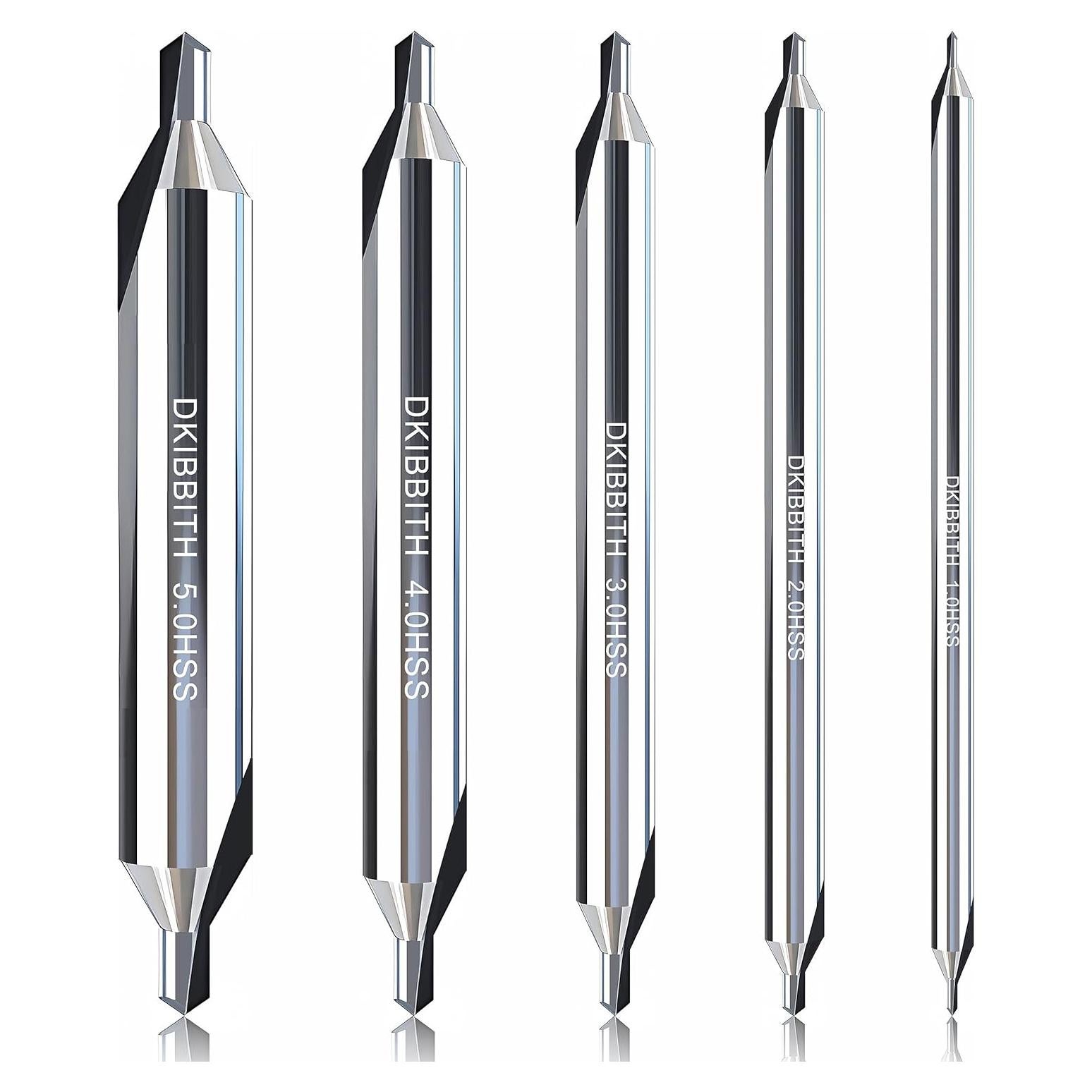 Juego de Brocas Centrales DKIBBITH 5 Piezas HSS 10.16 cm