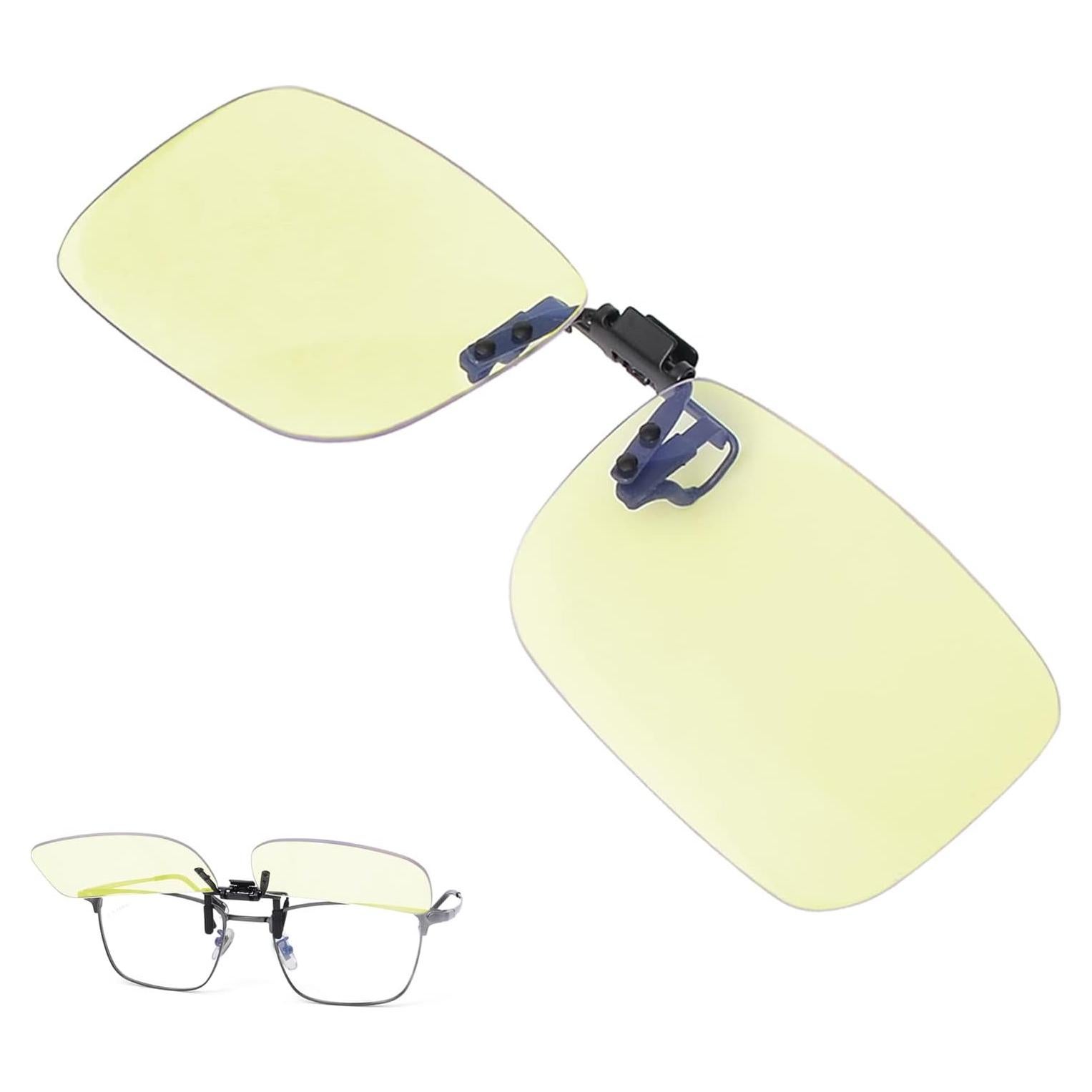 Gafas de Prescripción con Clip Ámbar para Luz Azul PSI