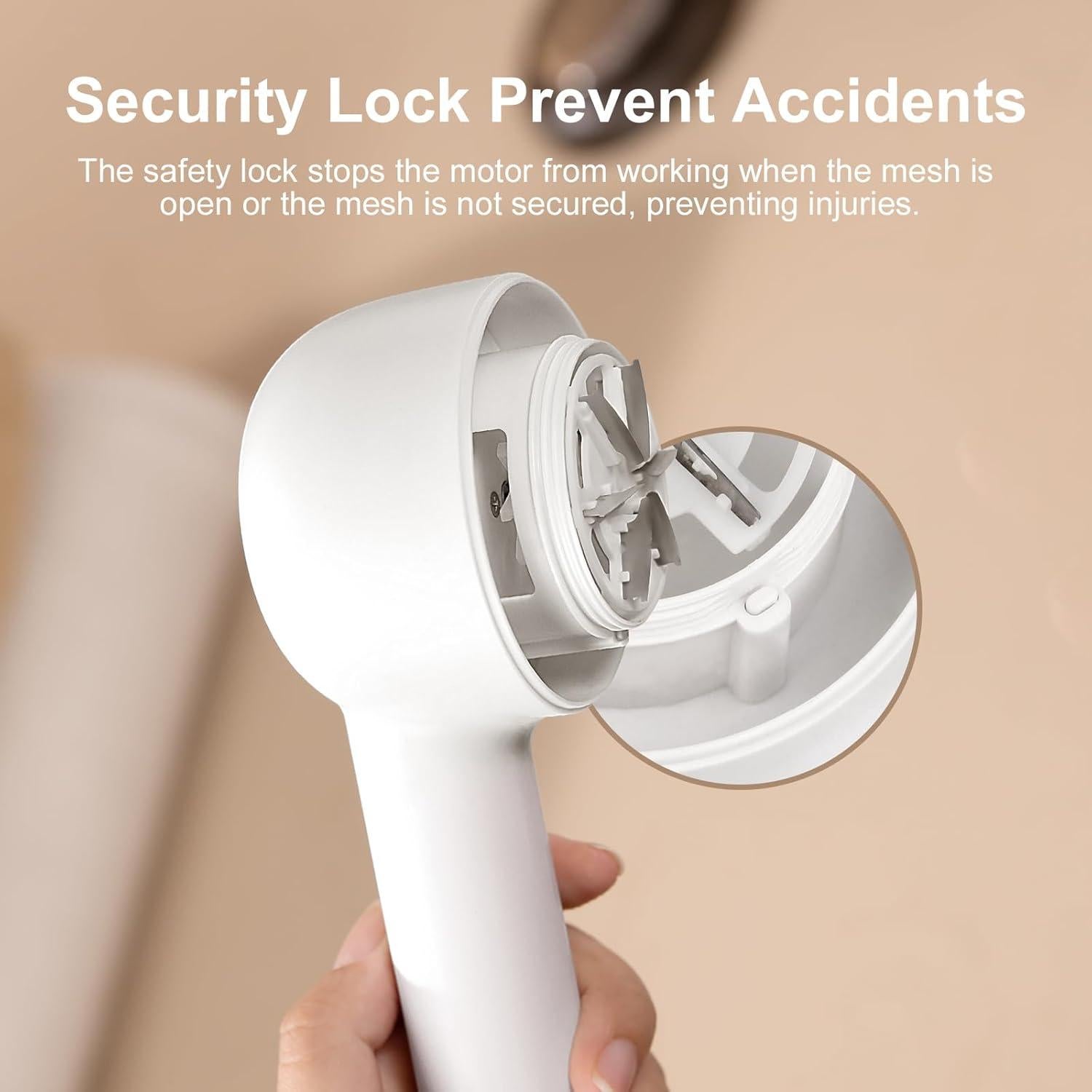 Raspador de Tela TEKI Eliminador de Pelusa Recargable USB