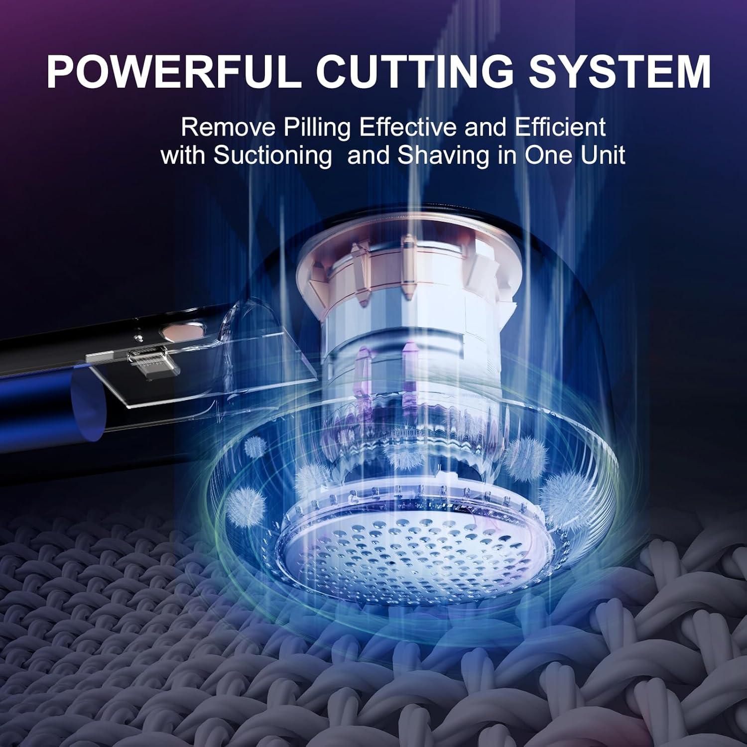 Raspador de Tela TEKI Eliminador de Pelusa Recargable USB