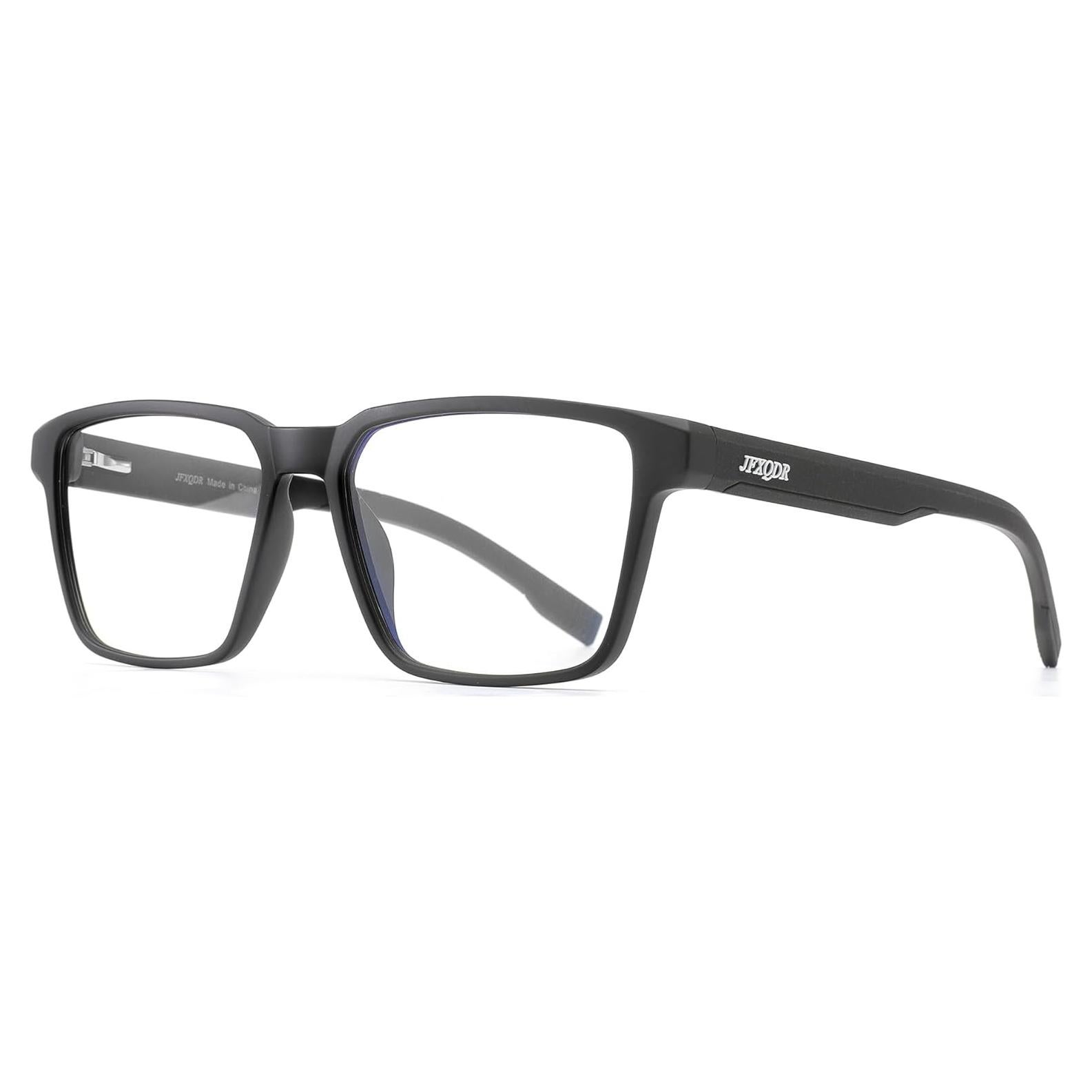 Gafas bloqueadoras de luz azul JFXQDR RF6207 para hombres - Negro