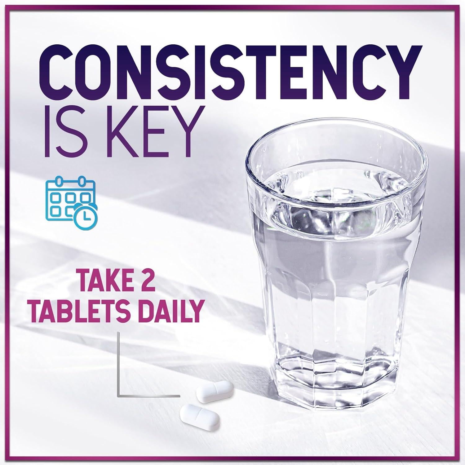 Suplemento de Calcio Hello Lovely! 1200 mg + D3 1600 IU - 60 Tabletas