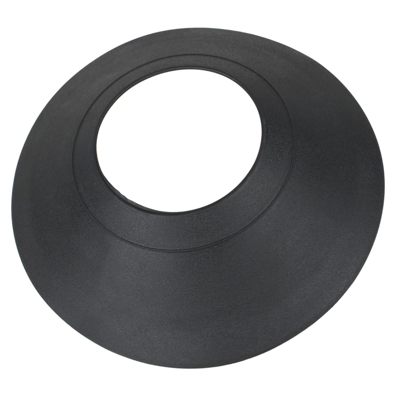 Collar de Lluvia Autoadhesivo KAZFFD 3-4 Pulgadas Negro