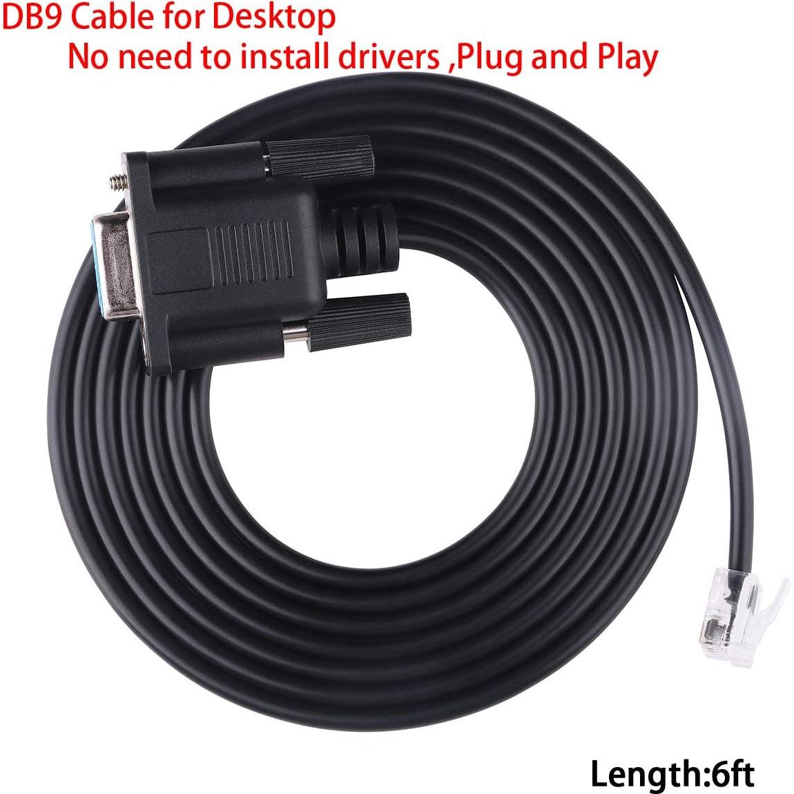 Cable de Conector de Control Meade 505 1.83m DB9 a RS232