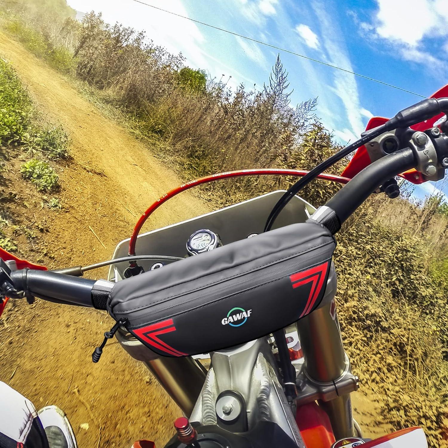 Bolsa de Manillar de Motocicleta GAWAF Chebabao-1 Impermeable 1.5L