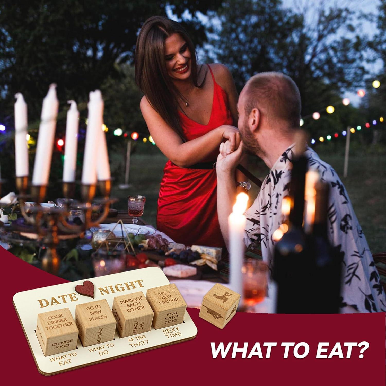 Dados para Noche de Cita RORTUSAT - Regalo Romántico para Parejas