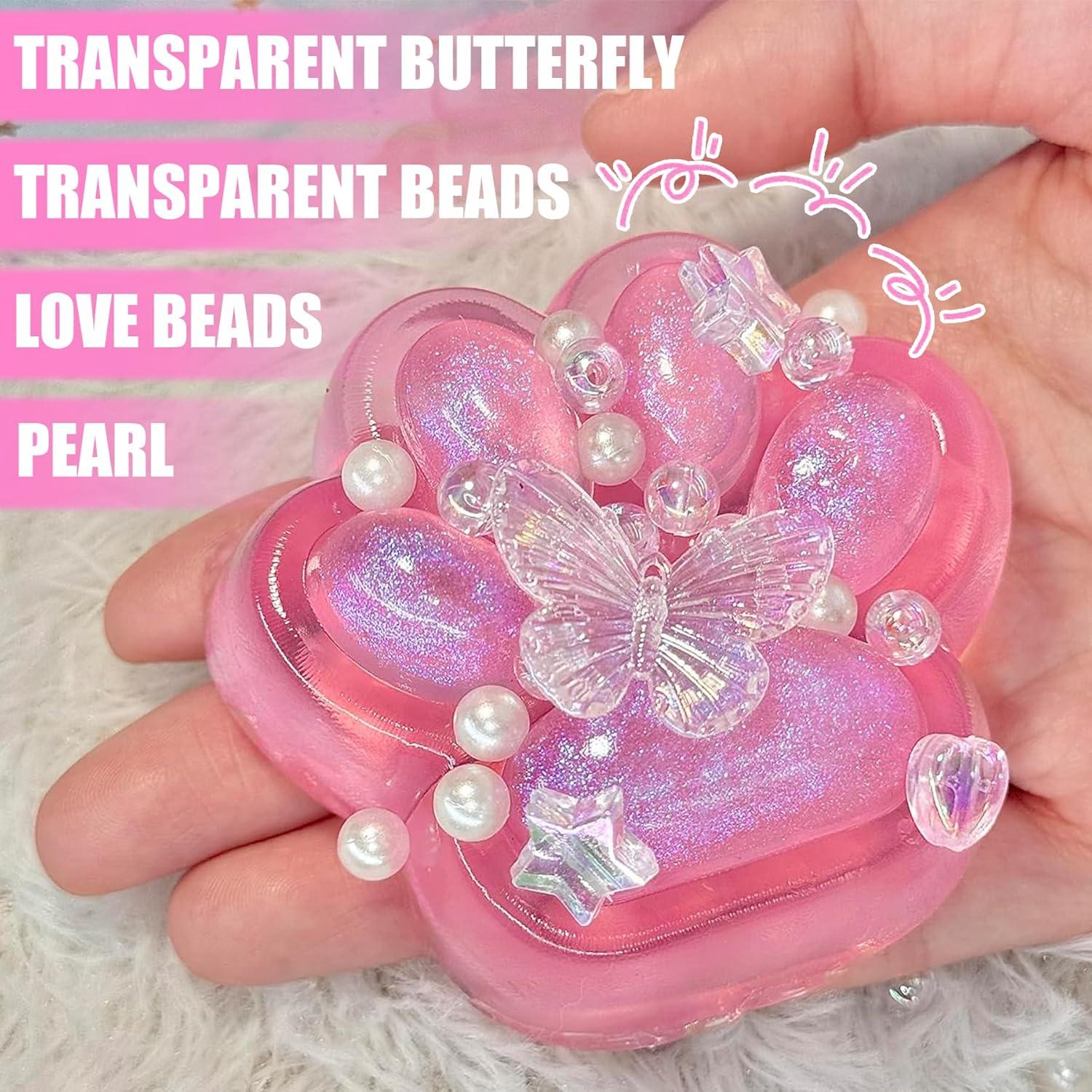 Kit de 3 Squishies Taba de Pata de Gato - Juguetes Sensoriales