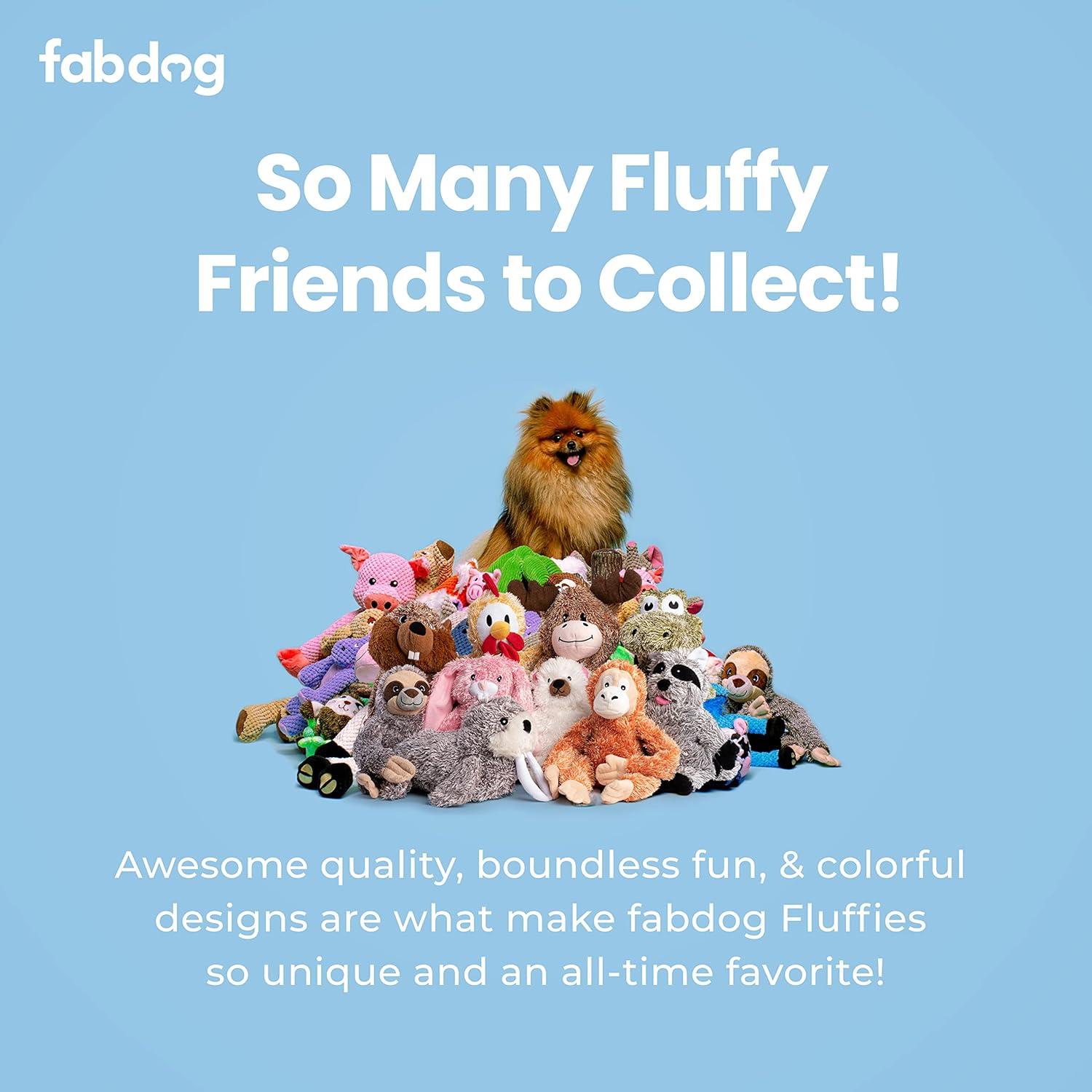 Juguete de Peluche para Perros Fabdog Cocodrilo Pequeño 29cm