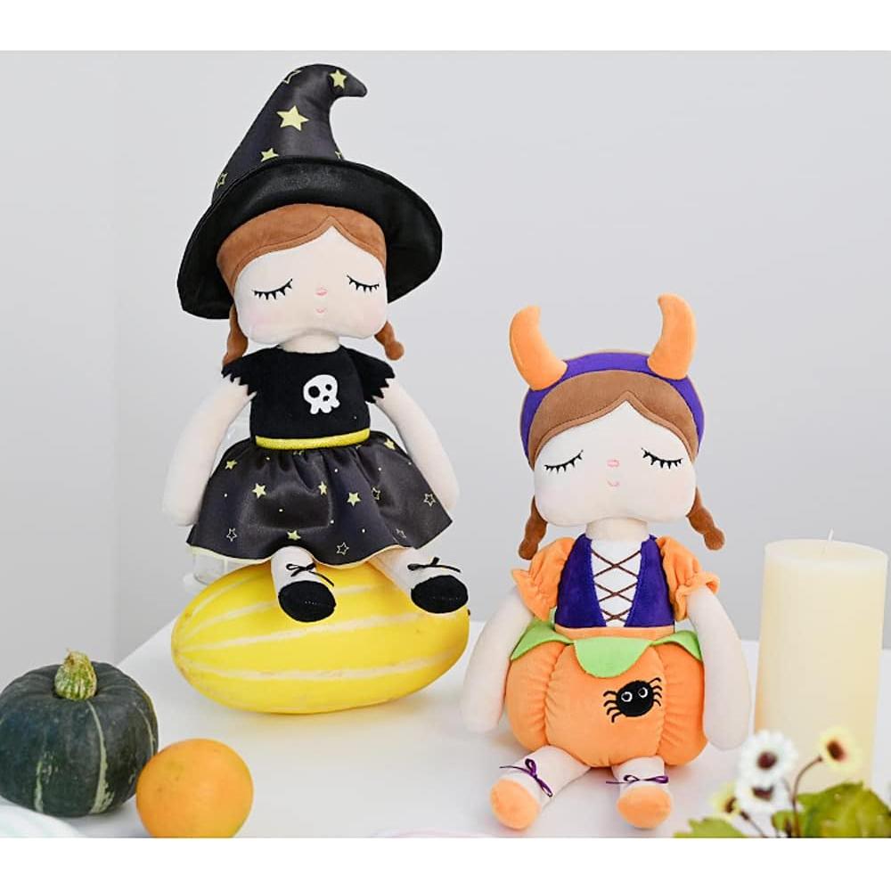 Muñeca de Peluche Bruja Angela 33 cm - Regalo Halloween